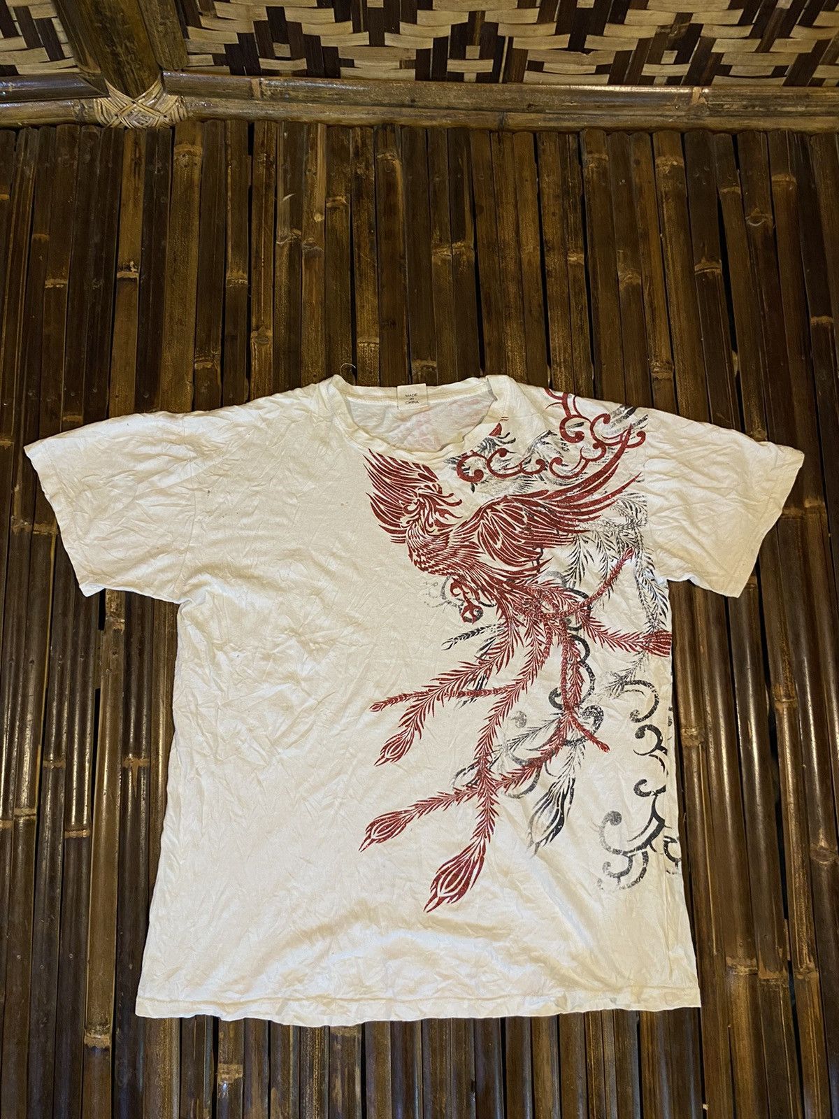 Japanese Brand VINTAGE SUKAJAN TSHIRT Size US XL / EU 56 / 4 - 1 Thumbnail