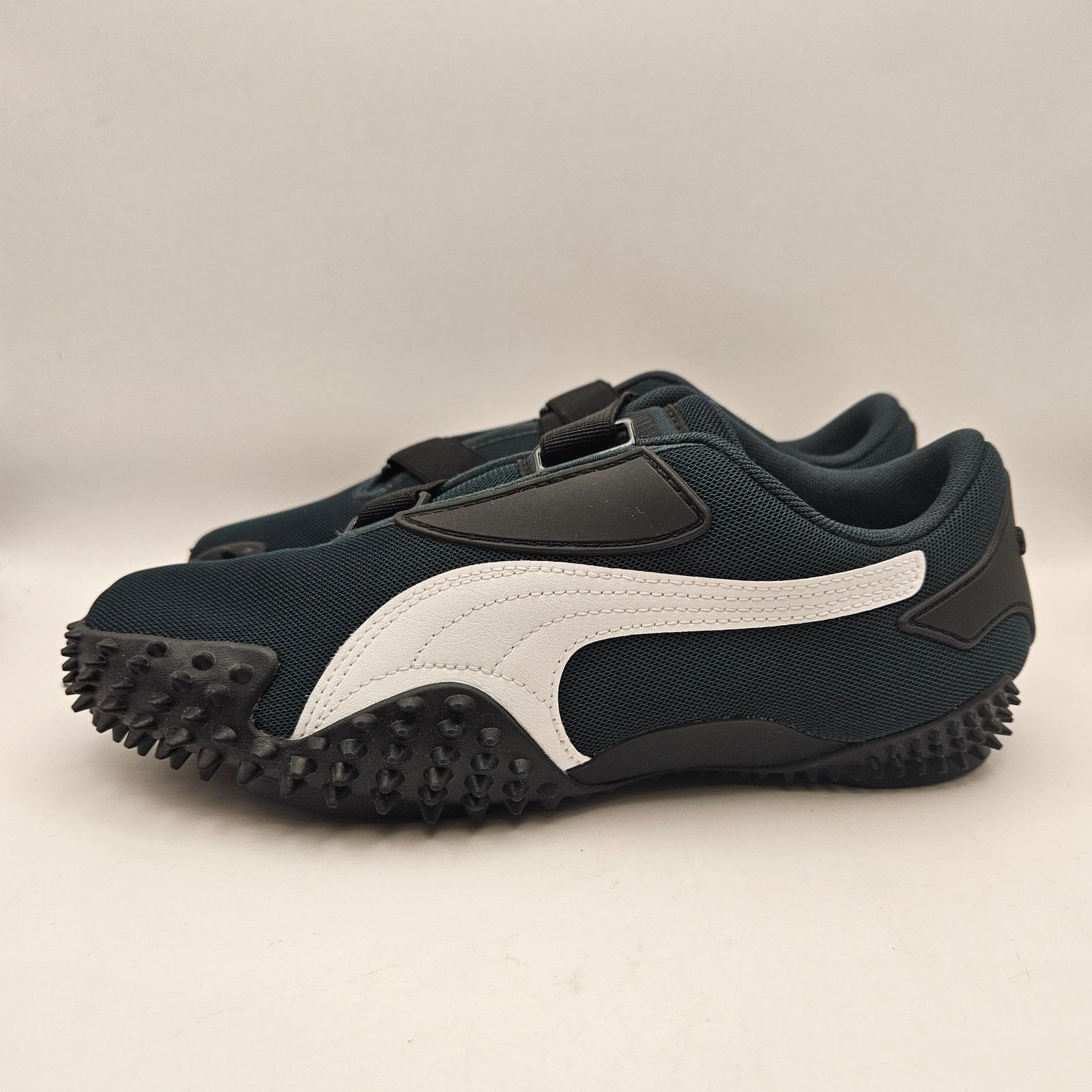 Puma PUMA WOMEN'S 7 MOSTRO PERF BLACK WHITE SPIKE SLIP ON SNEAKER Size US 7 / IT 37 - 2 Thumbnail