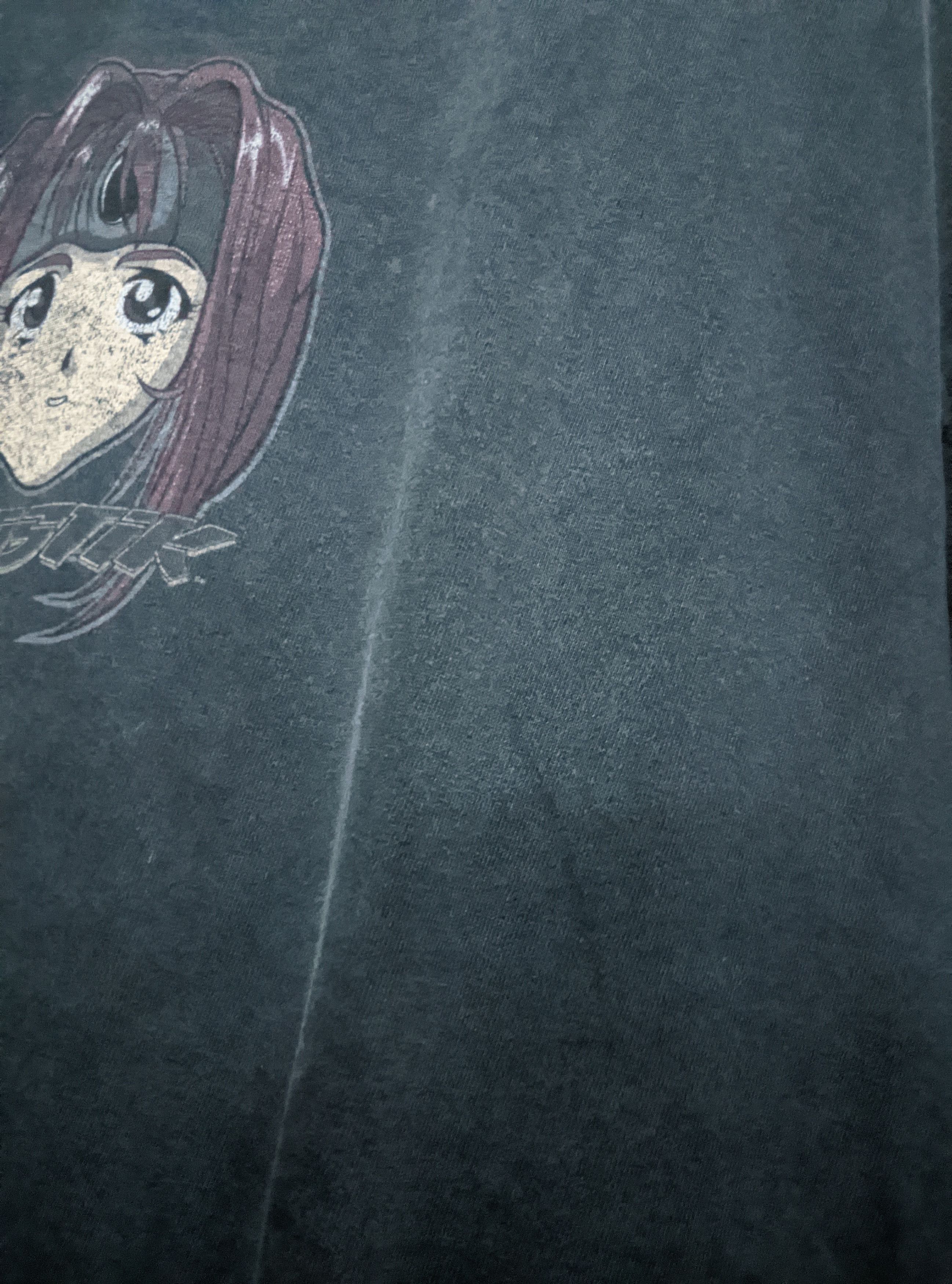 Hook-Ups Vintage 90s thrashed plastik skate anime faded erd grunge Size US XL / EU 56 / 4 - 6 Thumbnail