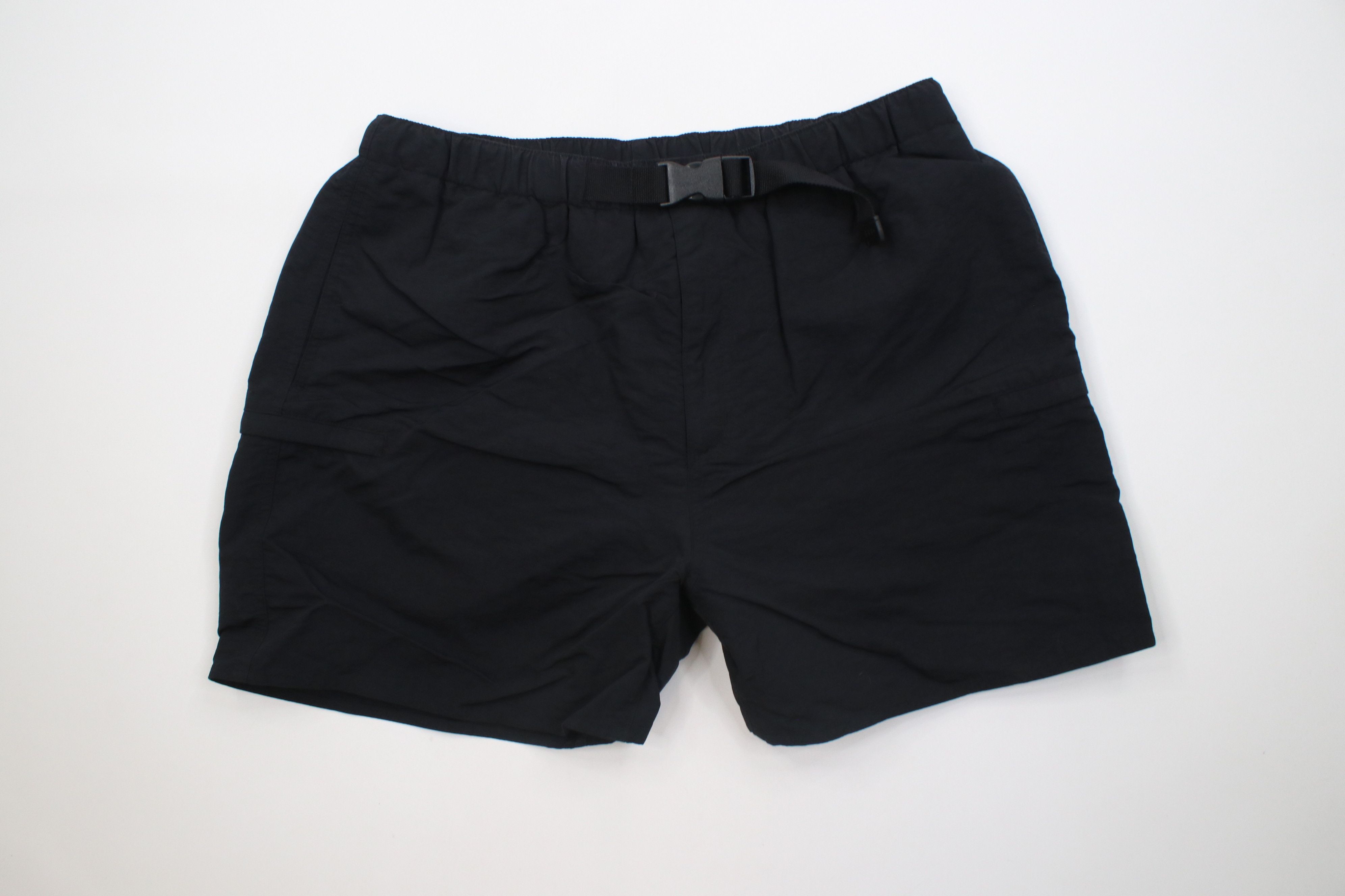 Lands' End Vintage 90s Lands End Lined Trekking Cargo Shorts Black Size 32" / US 10 / IT 46 - 1 Thumbnail