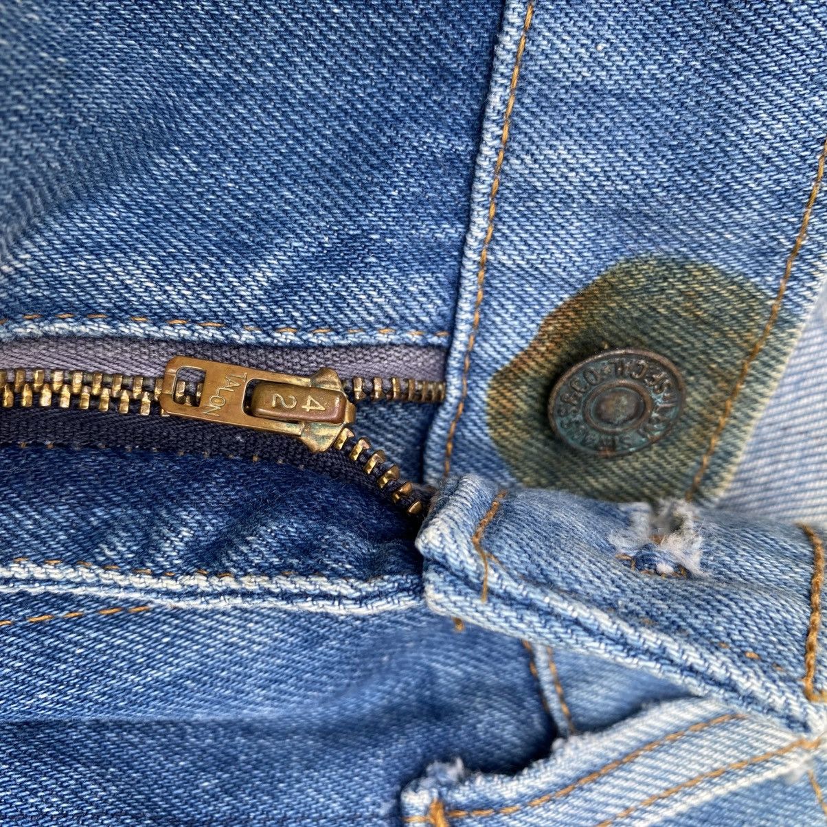 Levi's 1970’s LEVI’S 525 ORANGE TAB WIDELEG BELL BUTTON PANTS Size US 34 / EU 50 - 4 Thumbnail
