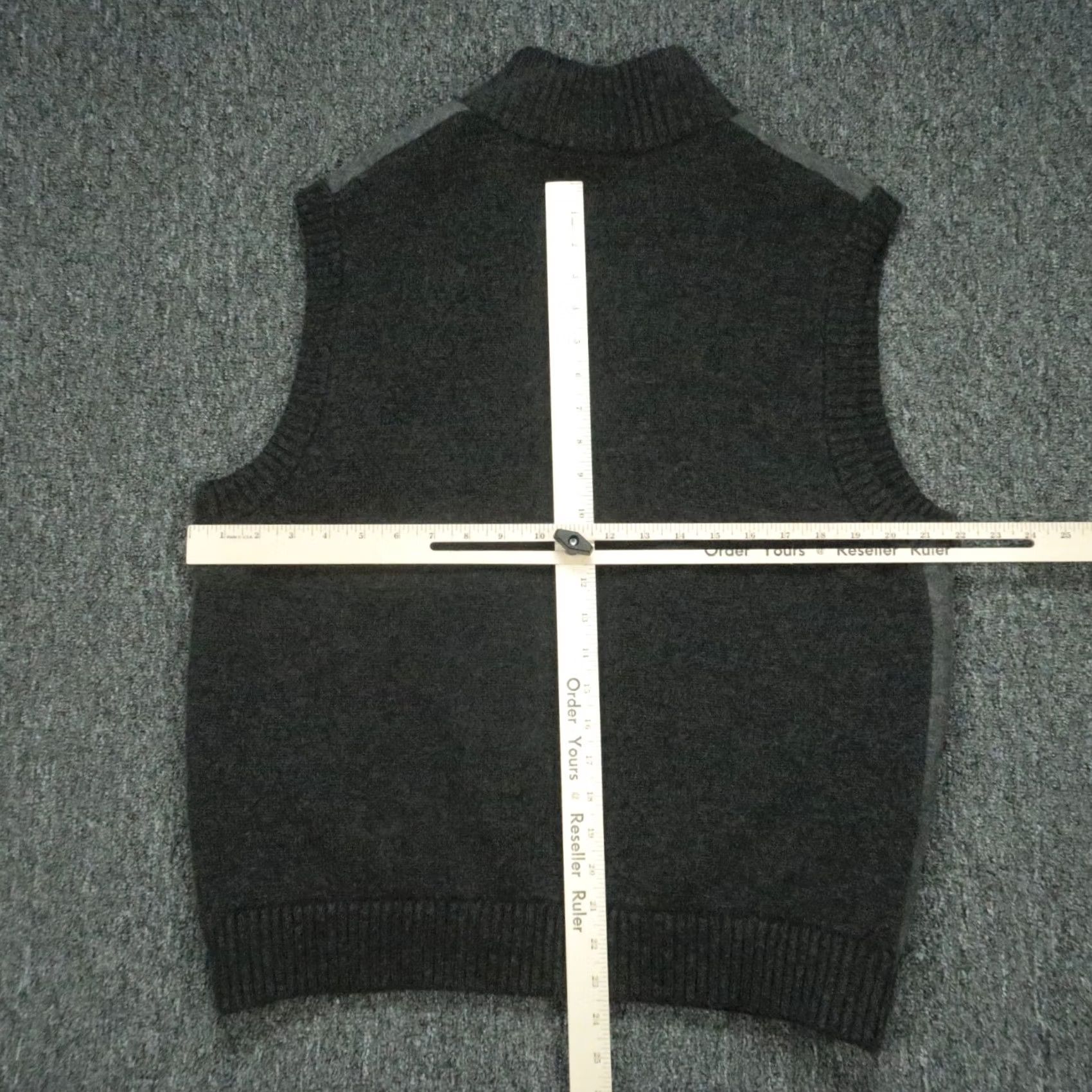 Neiman Marcus VINTAGE Neiman Marcus Vest Men XL Gray Wool Cashmere Full Zip Pockets Sweater VTG Size US XL / EU 56 / 4 - 6 Thumbnail