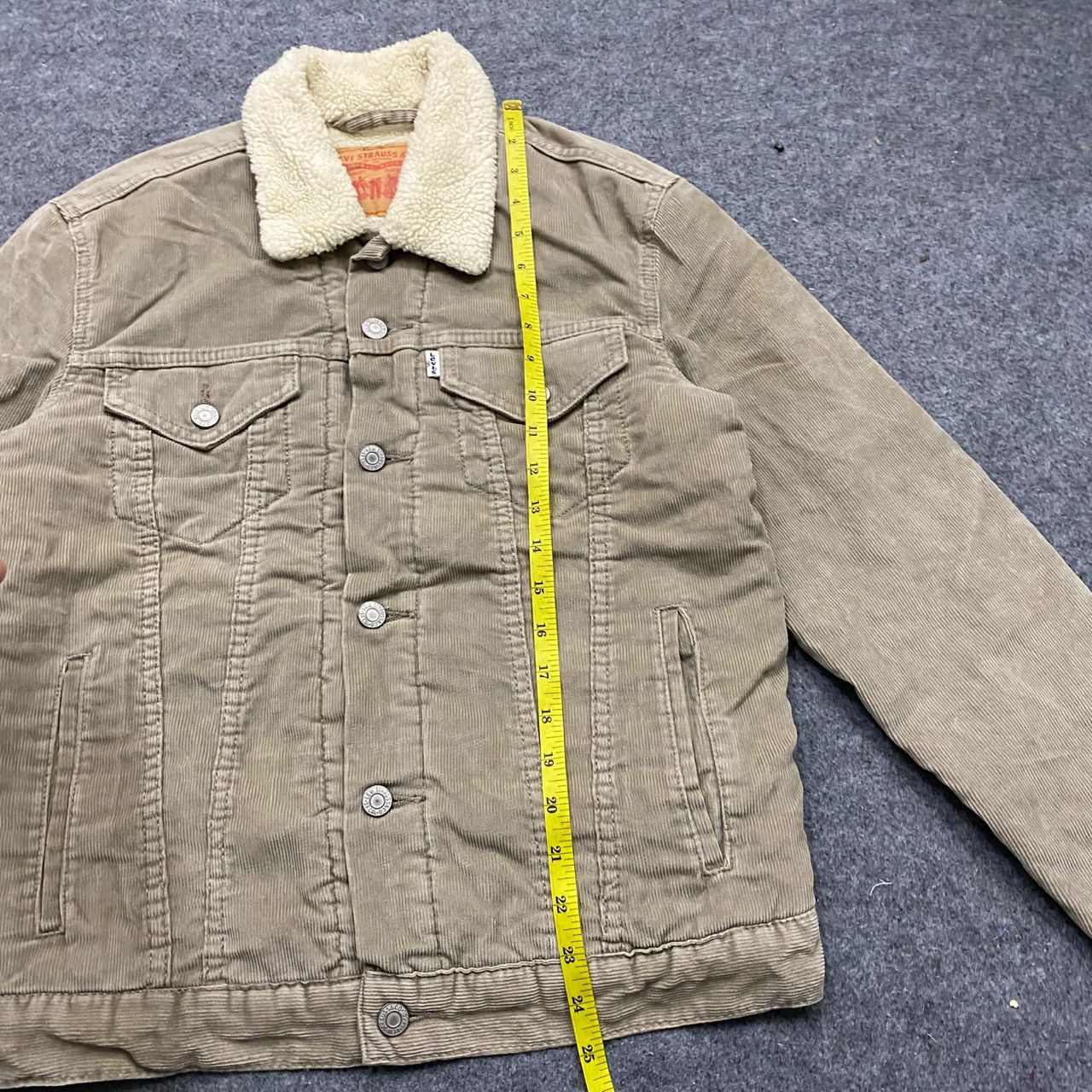 Levi's Vintage Clothing Vintage Levis Fur Corduroy Jacket Size US S / EU 44-46 / 1 - 6 Thumbnail