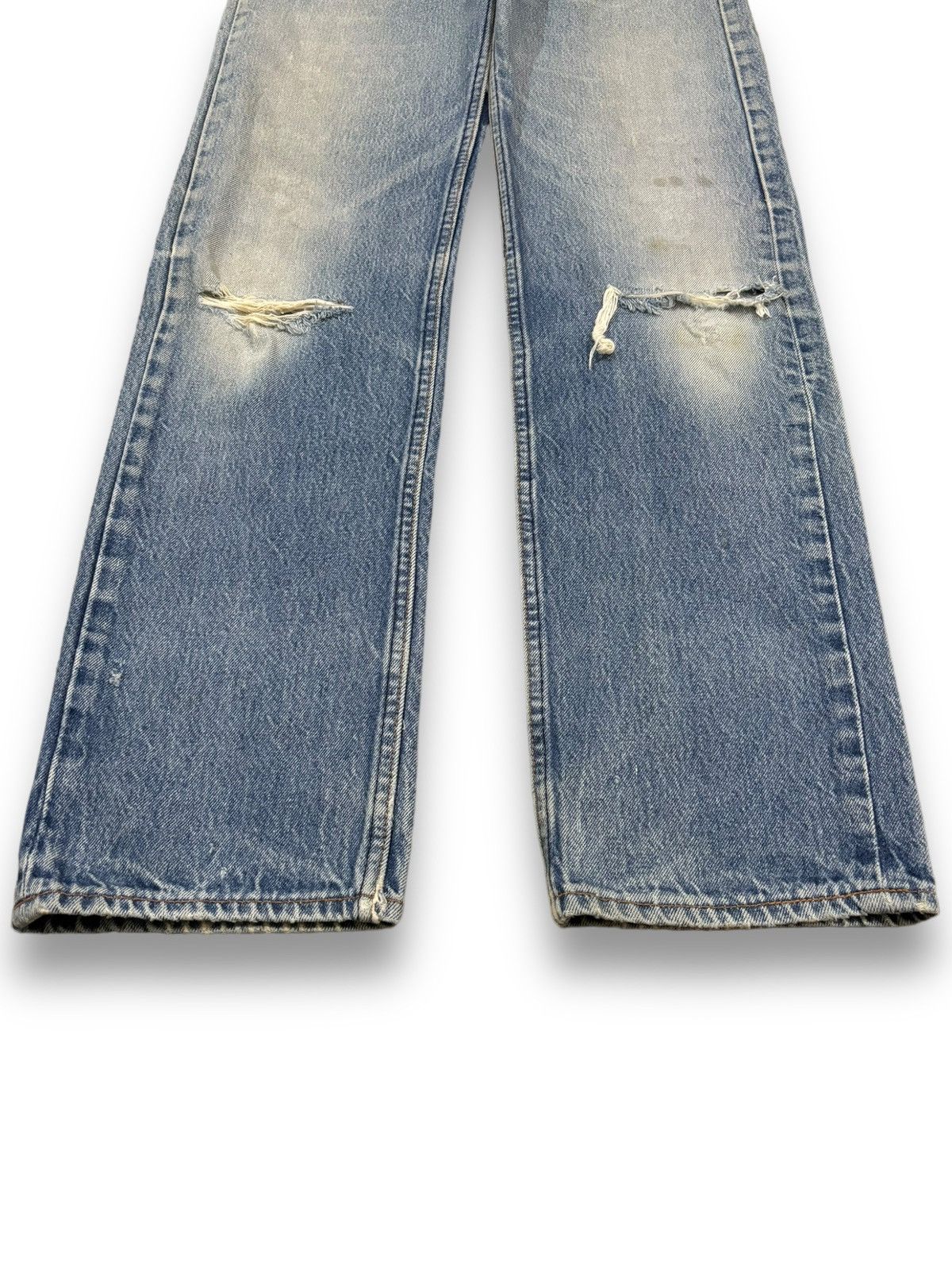 Levi's Vintage 90 Levis 501 Straight Leg Distressed Grunge Jeans Size US 31 - 10 Thumbnail