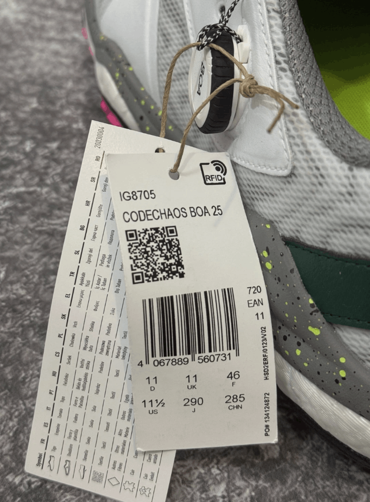 Adidas Adidas Codechaos BOA 25 Golf Men Spikeless Athletic US 11.5 Size US 11.5 / EU 44-45 - 4 Thumbnail