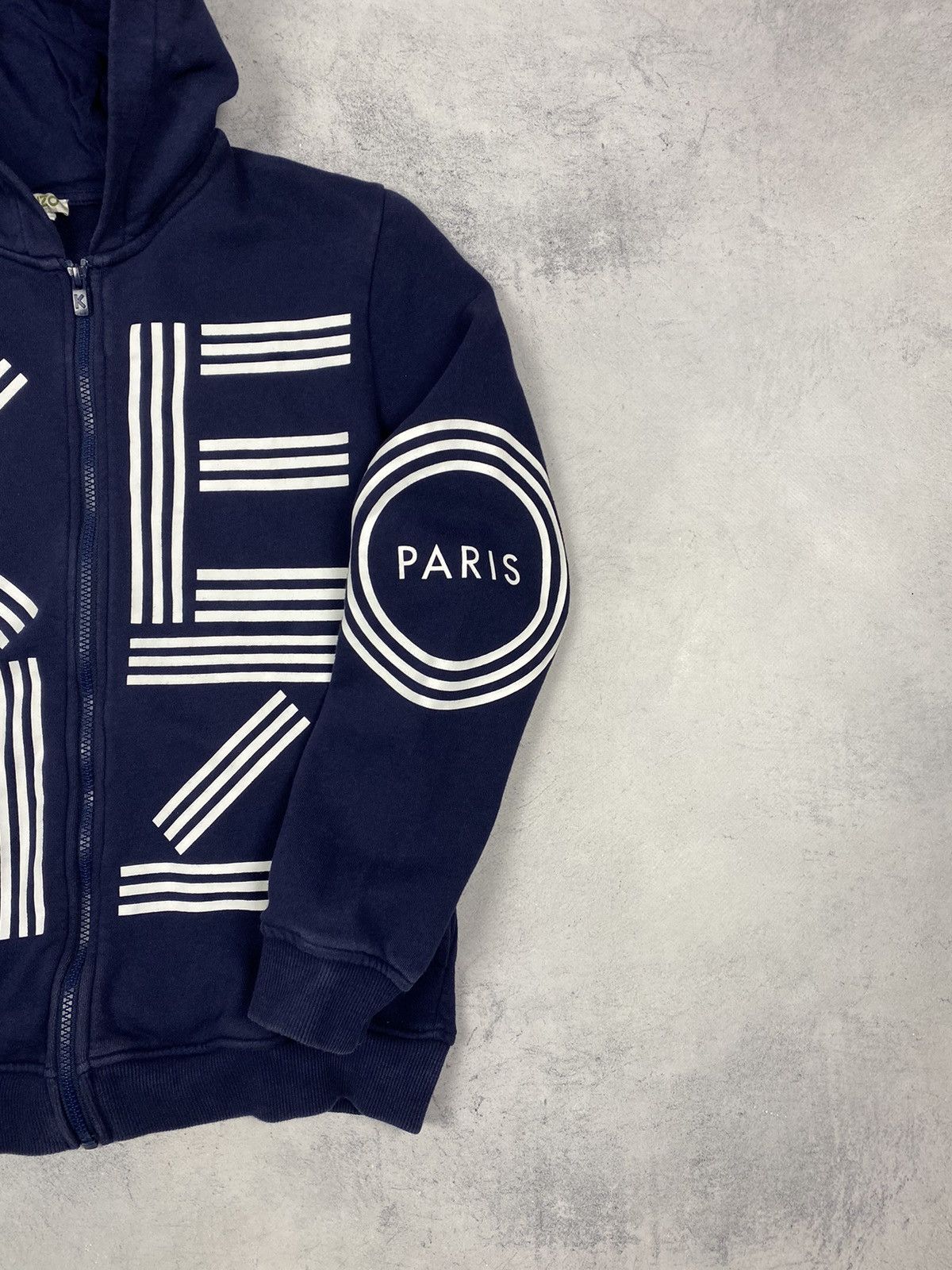 Kenzo Kenzo Kids Big Logo Zip Hoodie Size US XS / EU 42 / 0 - 4 Thumbnail