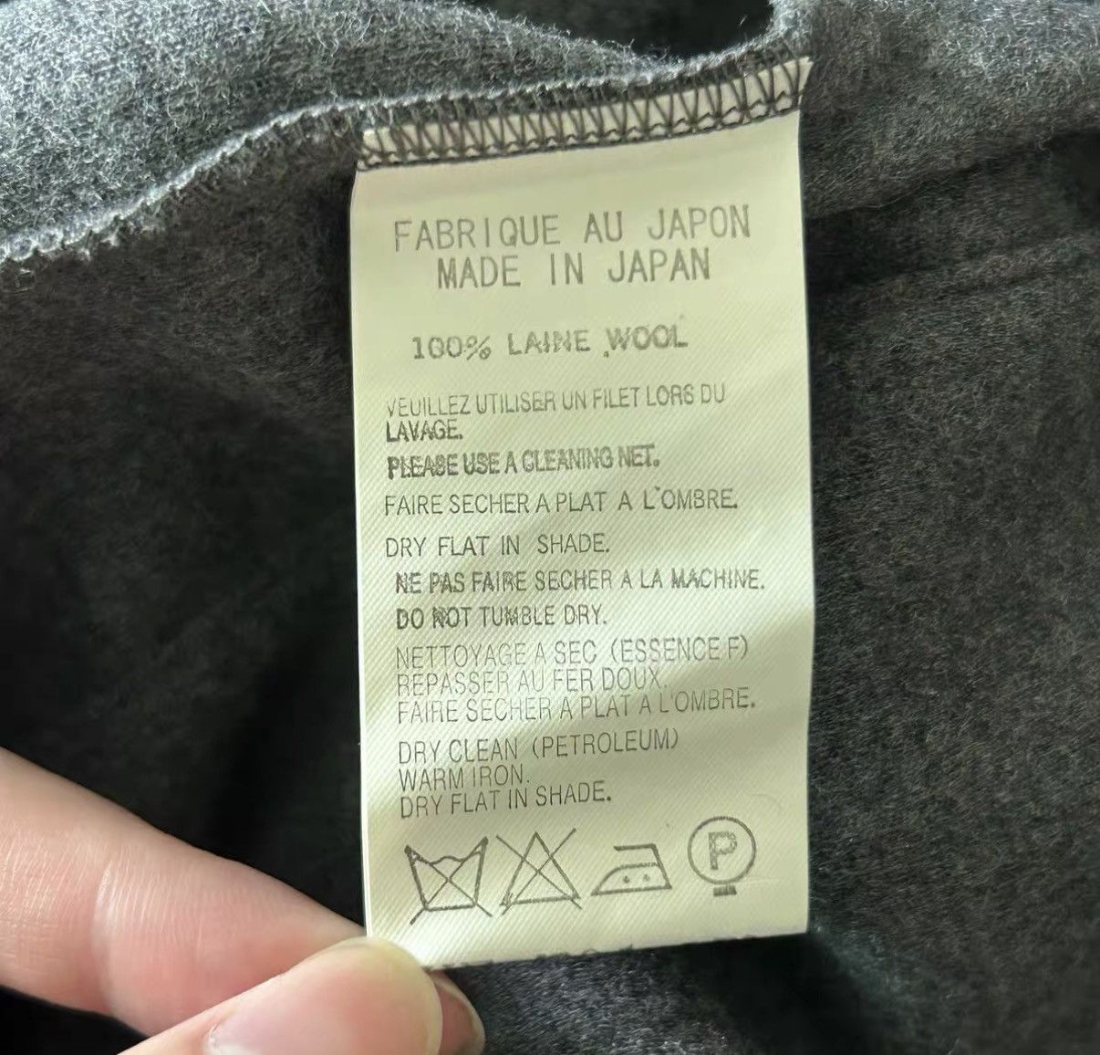 Yohji Yamamoto Yohji Yamamoto 08AW Four-Button Gray Wool Blazer K4 Size US M / EU 48-50 / 2 - 5 Thumbnail