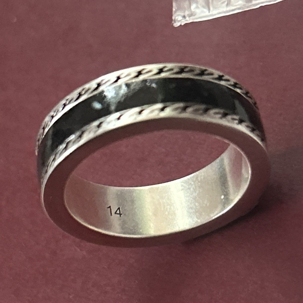 Gucci Gucci GG Sterling Silver Enamel Ring AG 925 645573 Size ONE SIZE - 4 Thumbnail