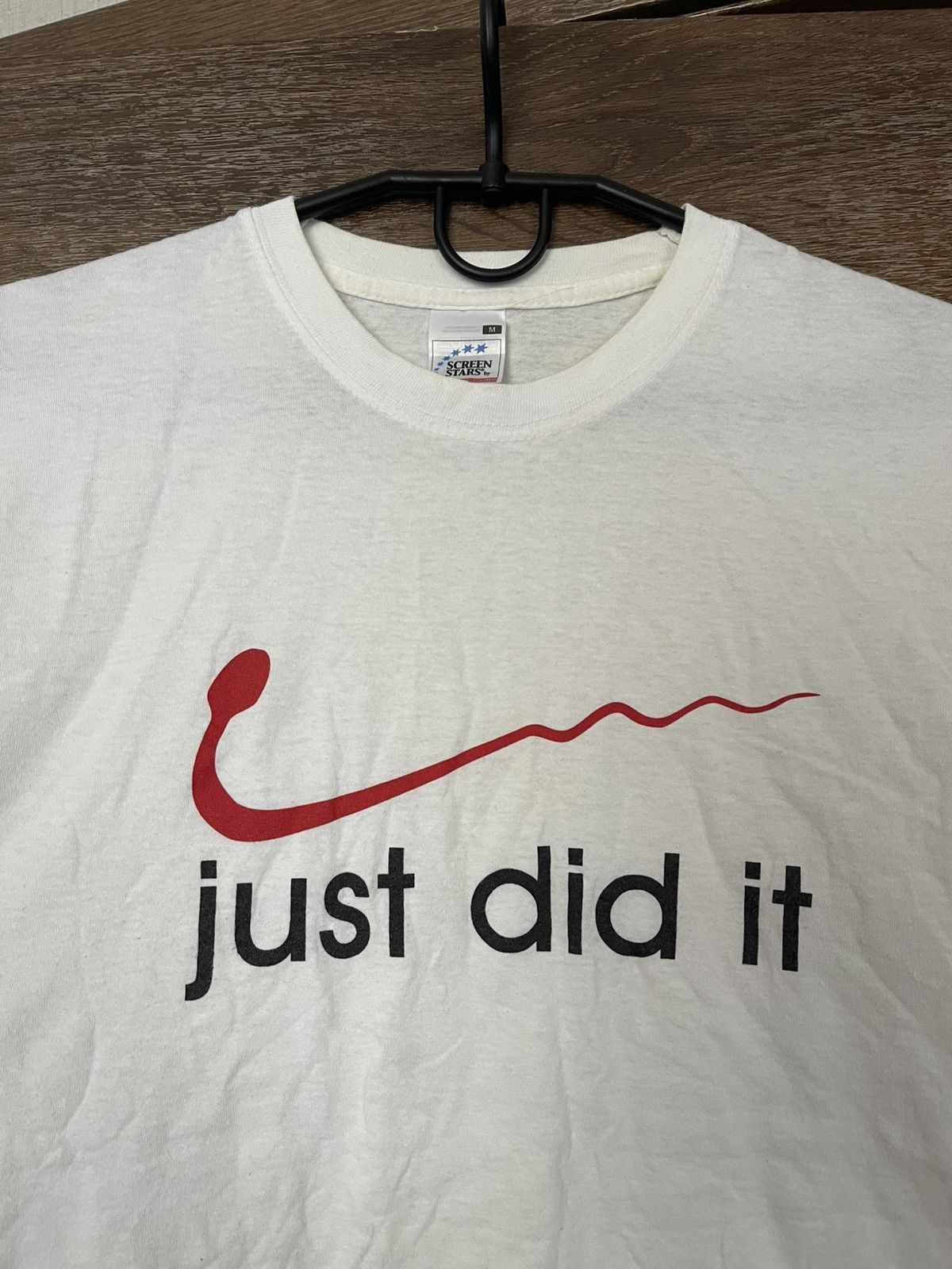Vintage Just Did It Vintage Humor T-Shirt Tee 90s Size US M / EU 48-50 / 2 - 6 Thumbnail