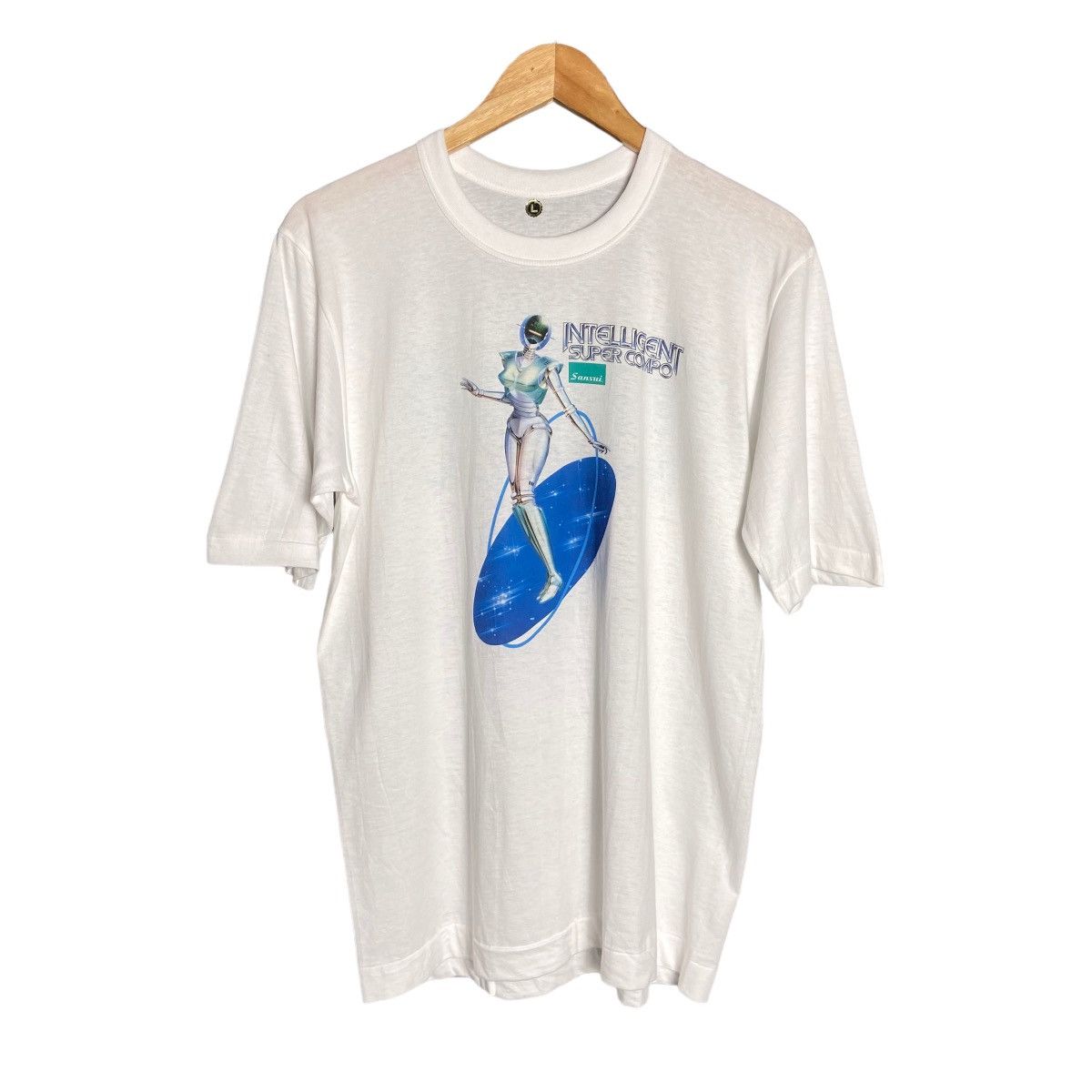 Club Sorayama × Xlarge Hajime Sorayama Joan of Arc white graphic