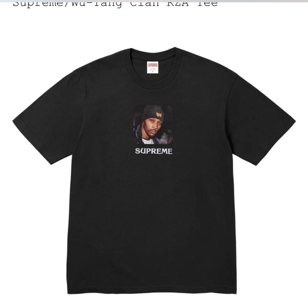 Supreme Supreme/Wu-Tang Clan RZA Tee Size US L / EU 52-54 / 3 - 1 Thumbnail