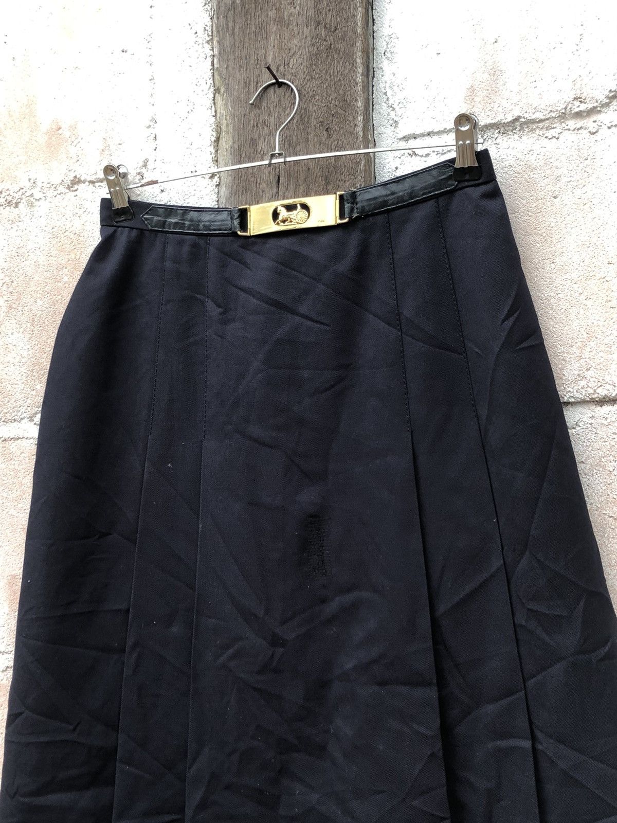 Celine Celine Paris Maxi Skirt Blue Color Size 28" / US 6 / IT 42 - 4 Thumbnail
