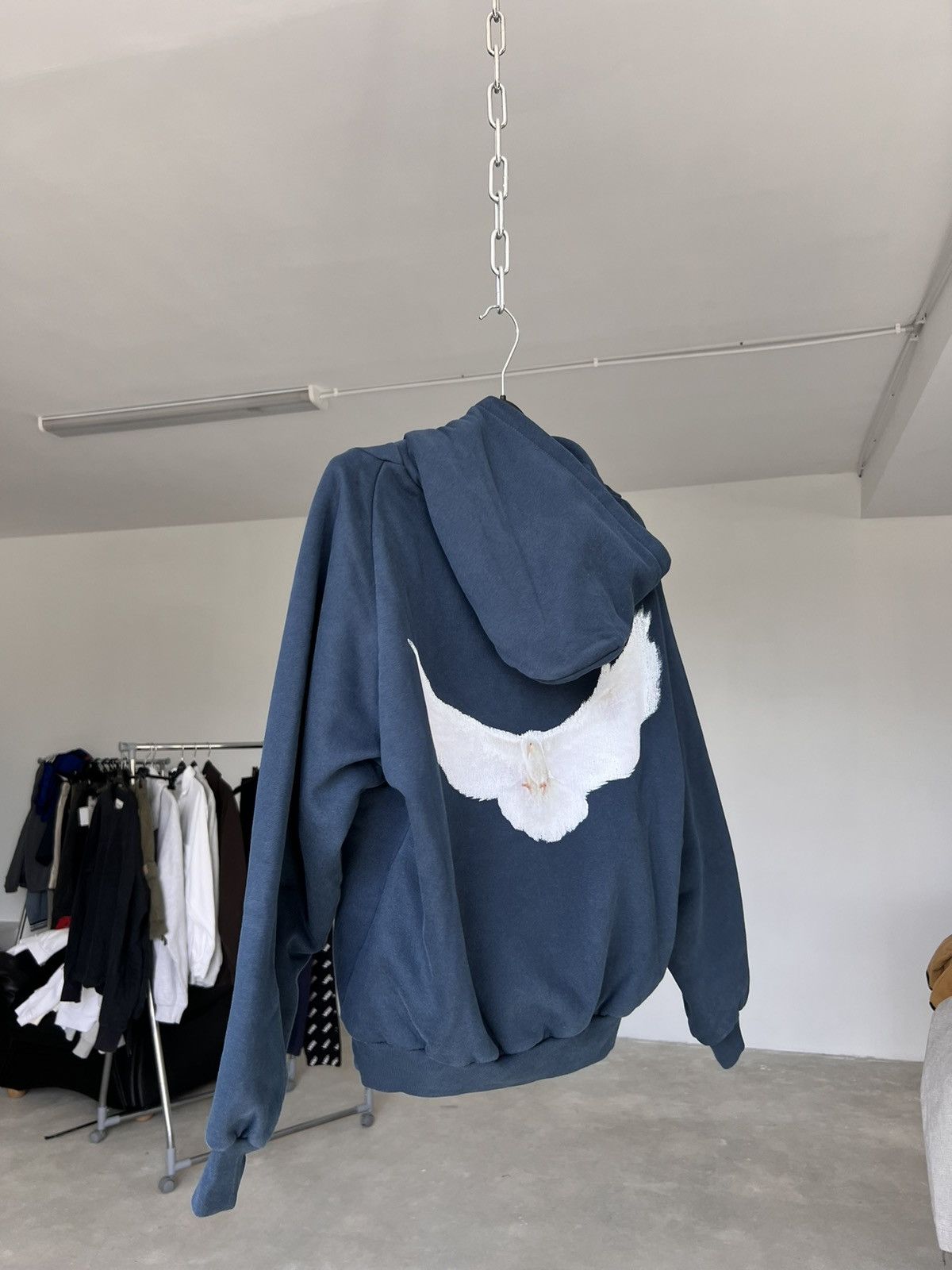 Gap Yeezy Gap Hoodie Shrunken Dove Size US XS / EU 42 / 0 - 4 Thumbnail