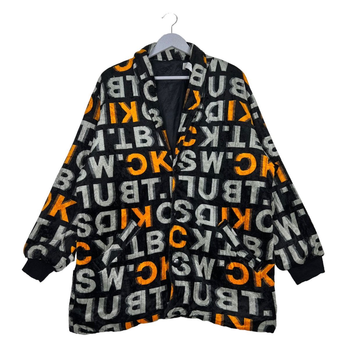 Japanese Brand 🔥 HALF TIME WEAR VELVET HANTEN JACKET Size US M / EU 48-50 / 2 - 2 Thumbnail