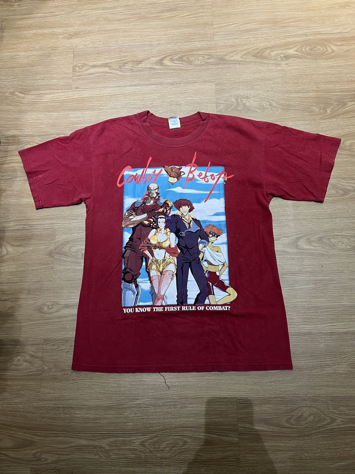 Vintage Cowboy bebop faye valentine anime stone temple pilots tshirt Size US L / EU 52-54 / 3 - 3 Thumbnail