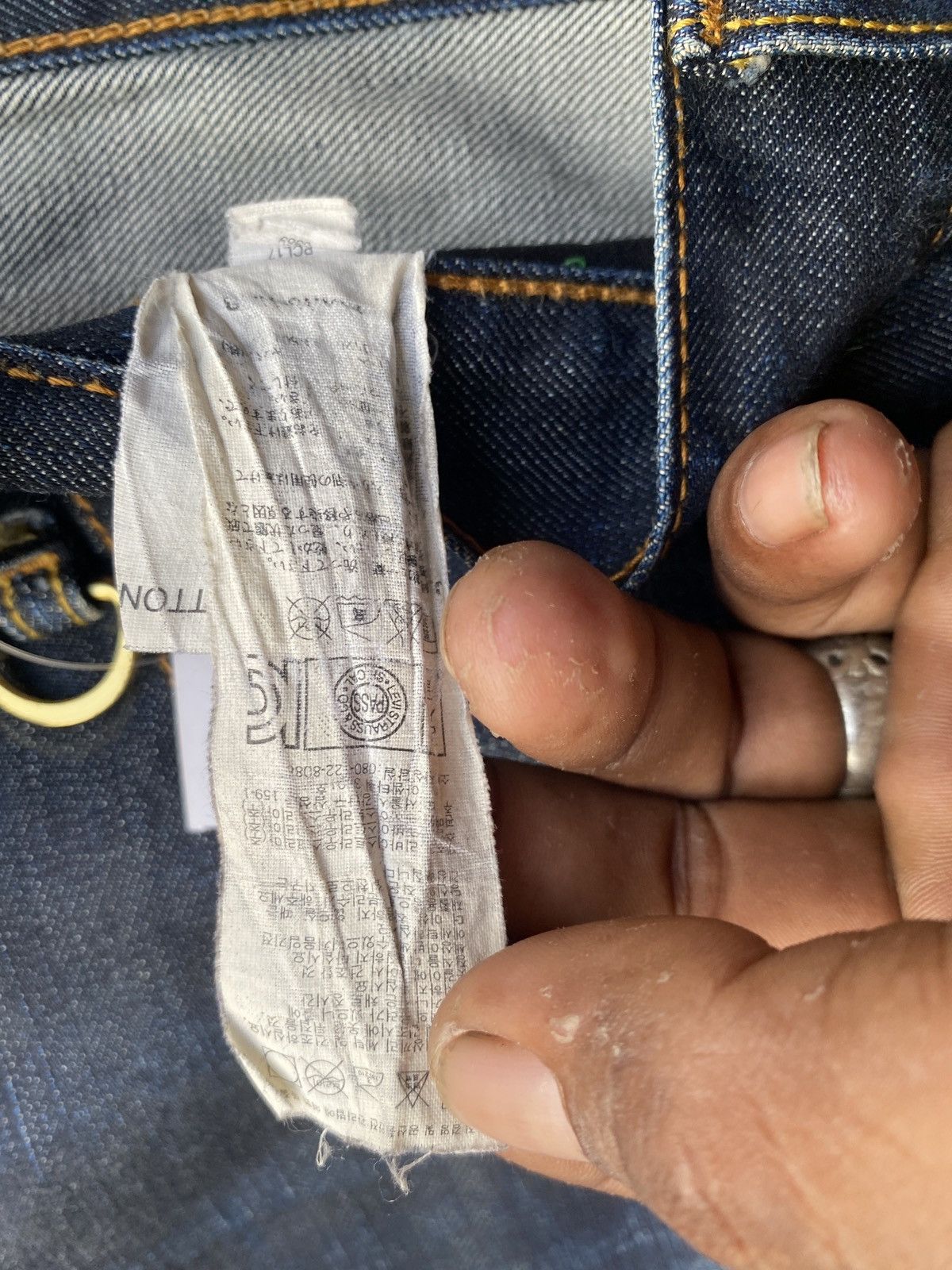 If Six Was Nine × Levi's Vintage Clothing Vintage levis LOT 502 w32 L33 Size US 34 / EU 50 - 12 Thumbnail