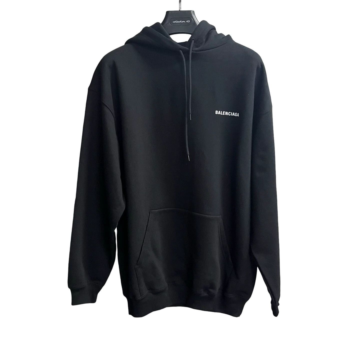 Balenciaga Balenciaga Logo Print Hoodie S Size US S / EU 44-46 / 1 - 1 Thumbnail