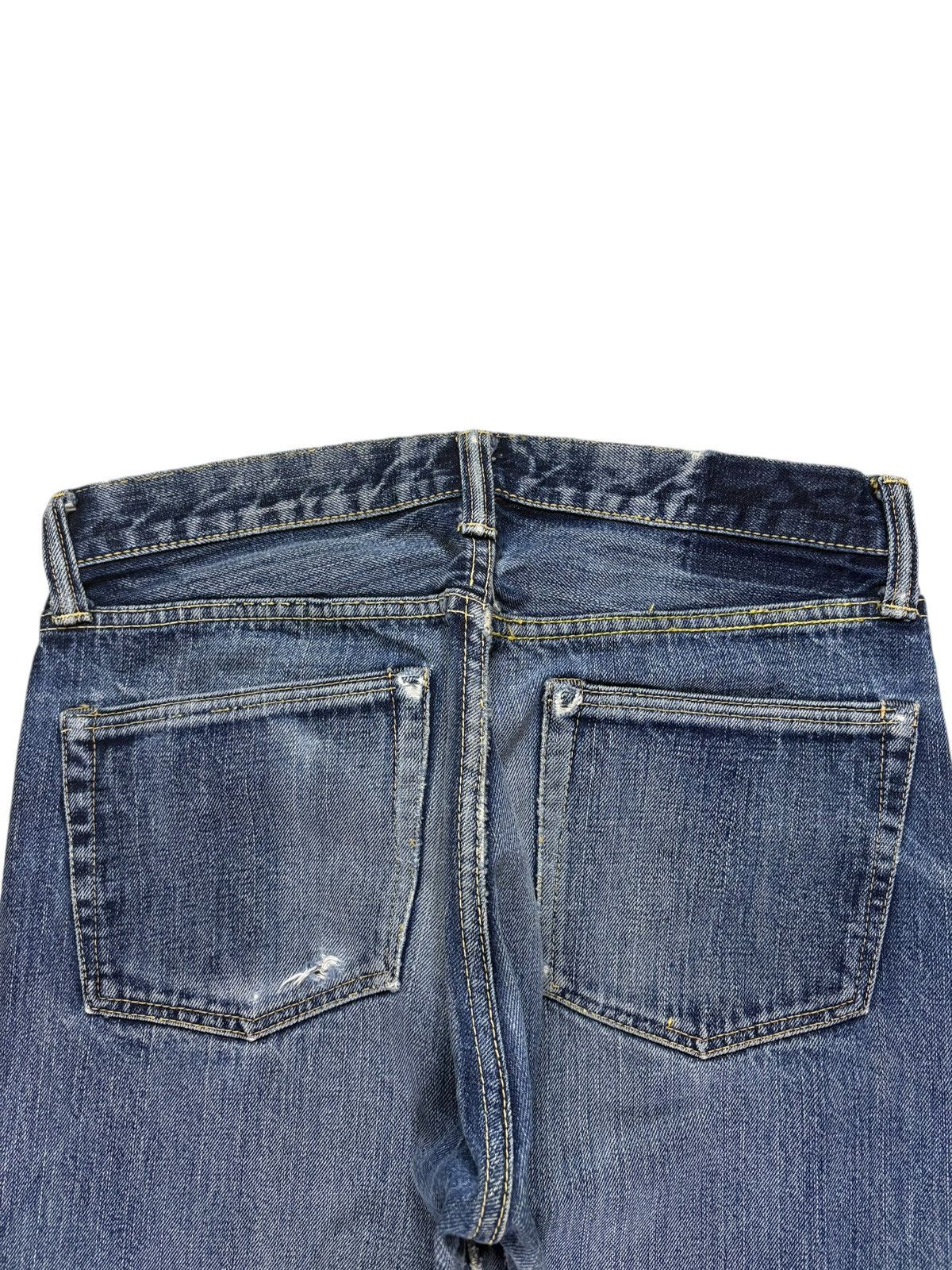 Eternal Vintage Eternal Japanese Selvedge Bartacks Loose Jeans Size US 31 - 9 Thumbnail