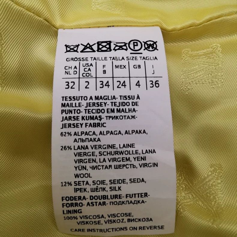 Max Mara Max Mara Alpaca wool silk-blend solid lapel coat Size S / US 4 / IT 40 - 4 Thumbnail