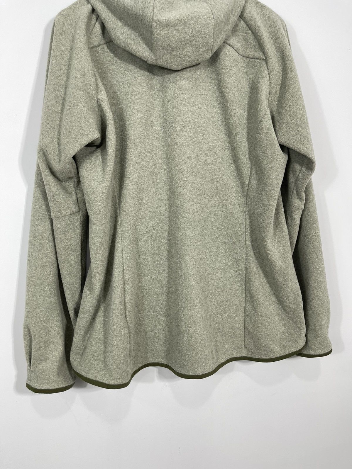 Arc'teryx Arcteryx Polartec Women's Gray Fleece Zip Hoodie Jacket Size XL / US 12-14 / IT 48-50 - 12 Thumbnail