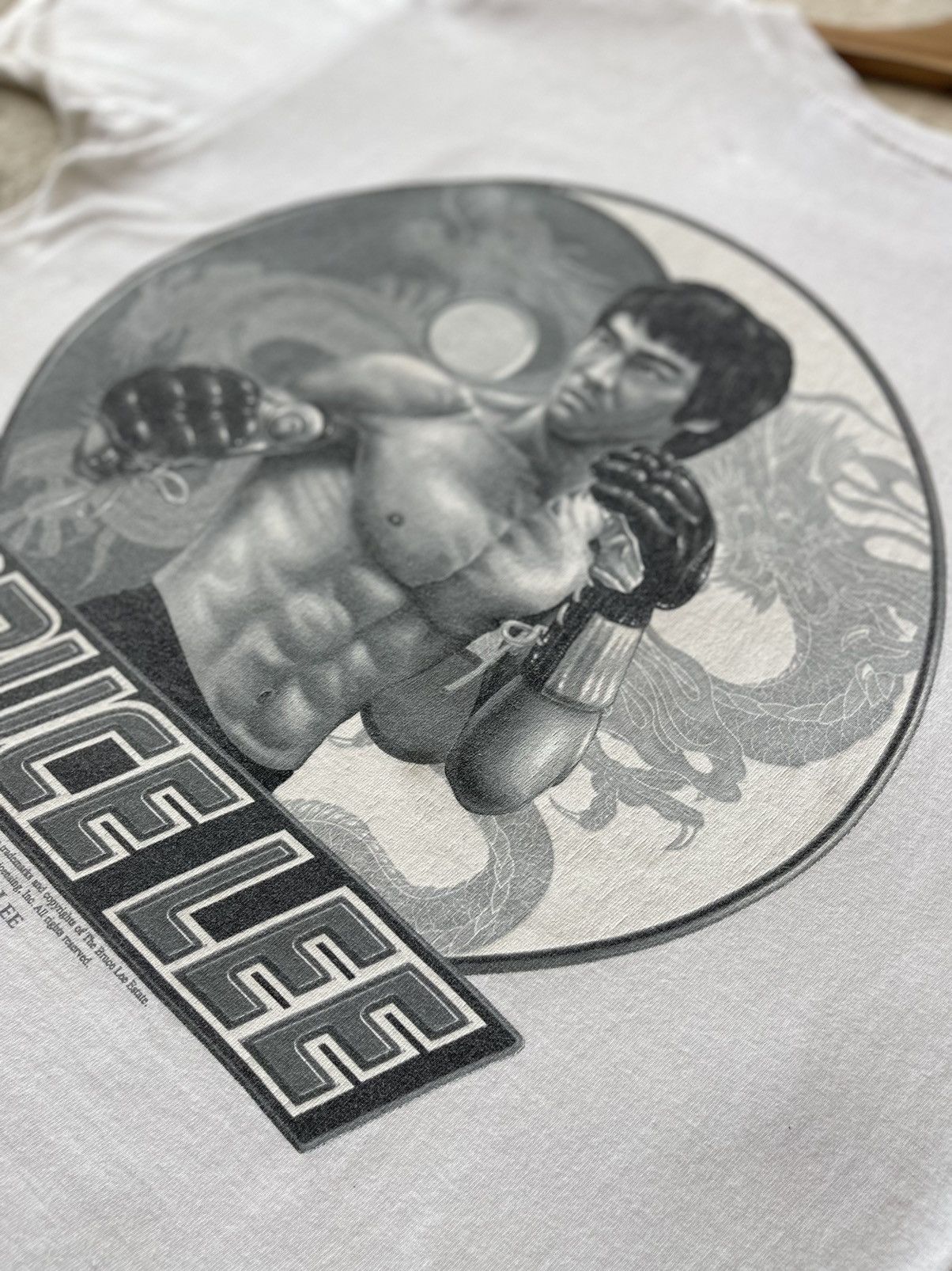 Tultex Bruce Lee Martial Arts Kungfu Legend Y2k Tee Size US M / EU 48-50 / 2 - 6 Thumbnail