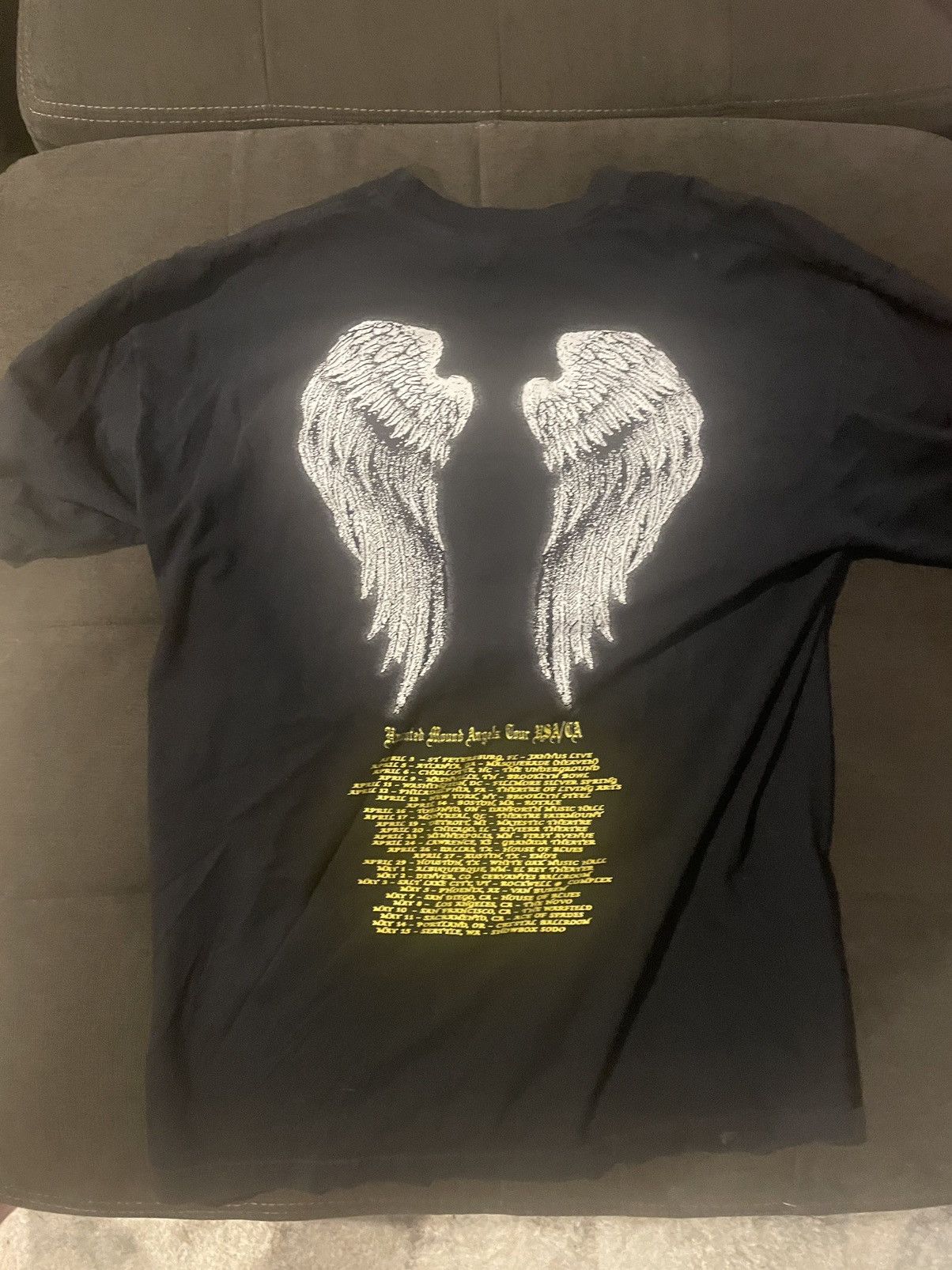 Haunted Mound Sematary Haunted Mound Bloody Angel Tour Tee 2024 Size US L / EU 52-54 / 3 - 2 Thumbnail