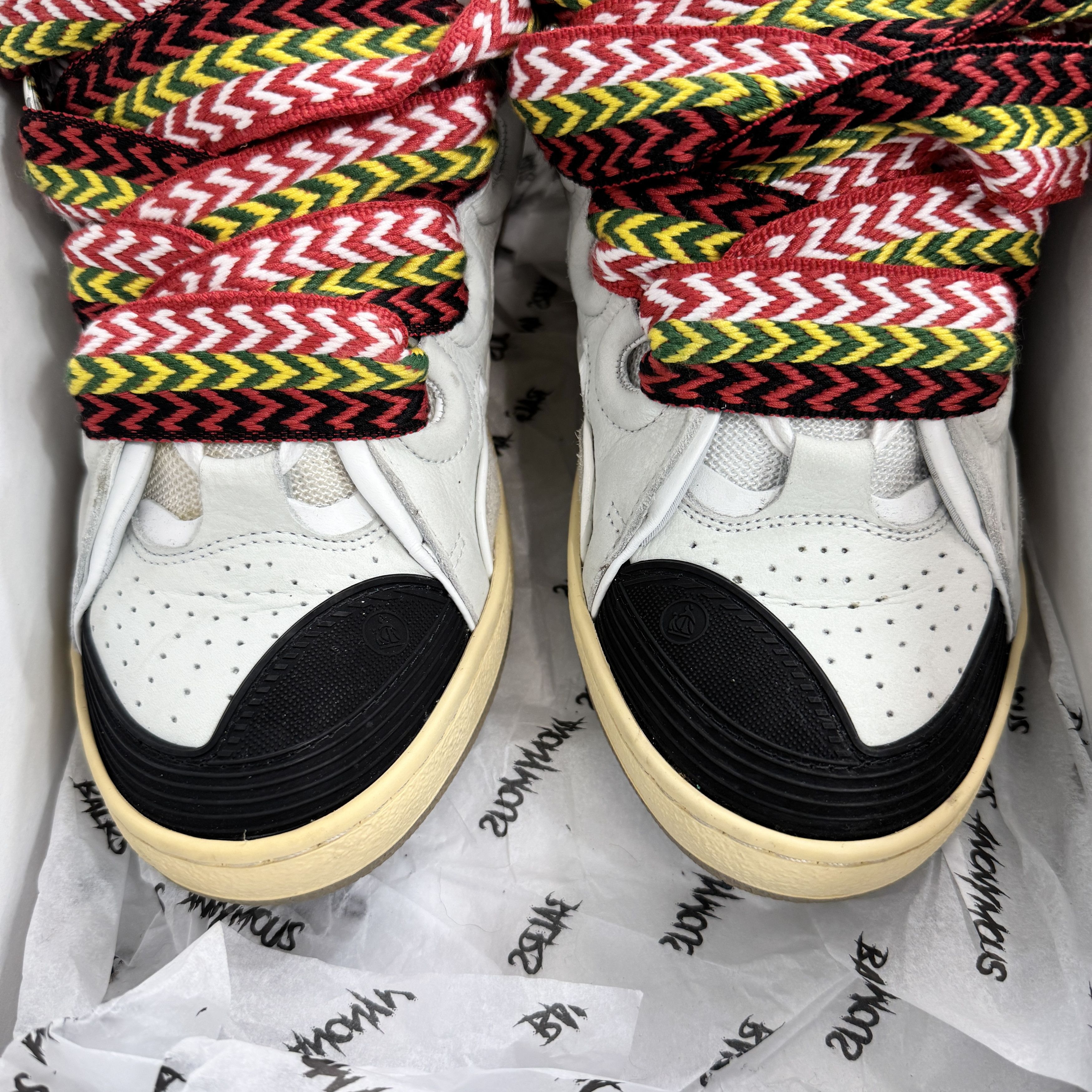 Lanvin Lanvin Curb Low Top Trainers In Grey & Multi RRP £750 Size US 9 / EU 42 - 3 Thumbnail