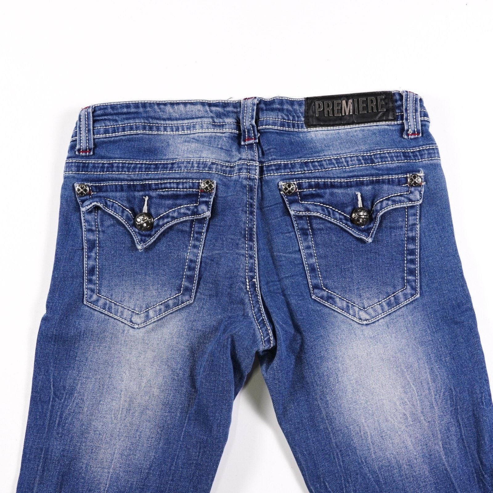 Other Rue 21 Premiere Cotton Denim Slim Skinny Jeans Straight 5/6R Size 29" - 11 Thumbnail