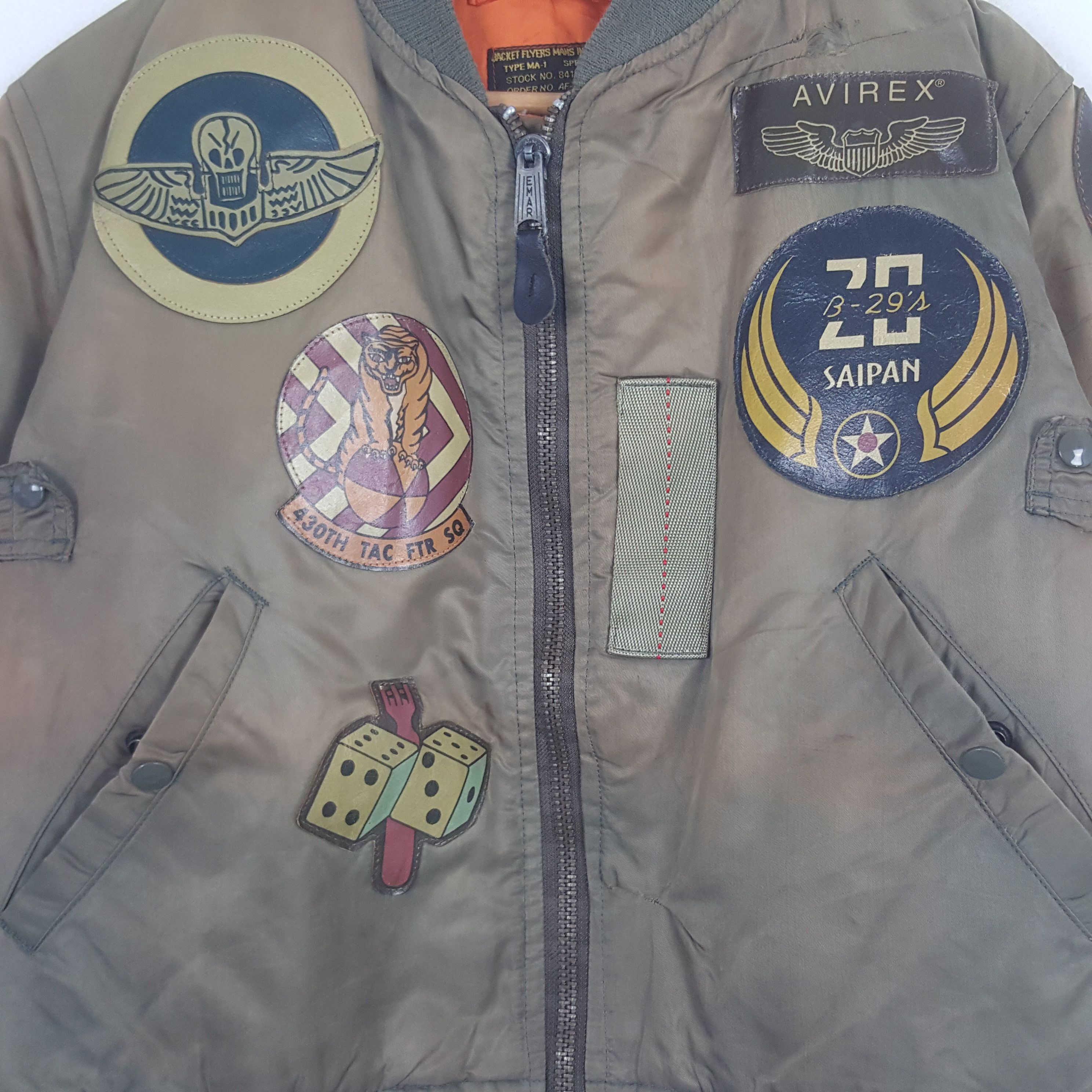 Avirex × Vintage Vintage Avirex LTD Reversible Bombers Jacket C290N12 Size US L / EU 52-54 / 3 - 2 Thumbnail