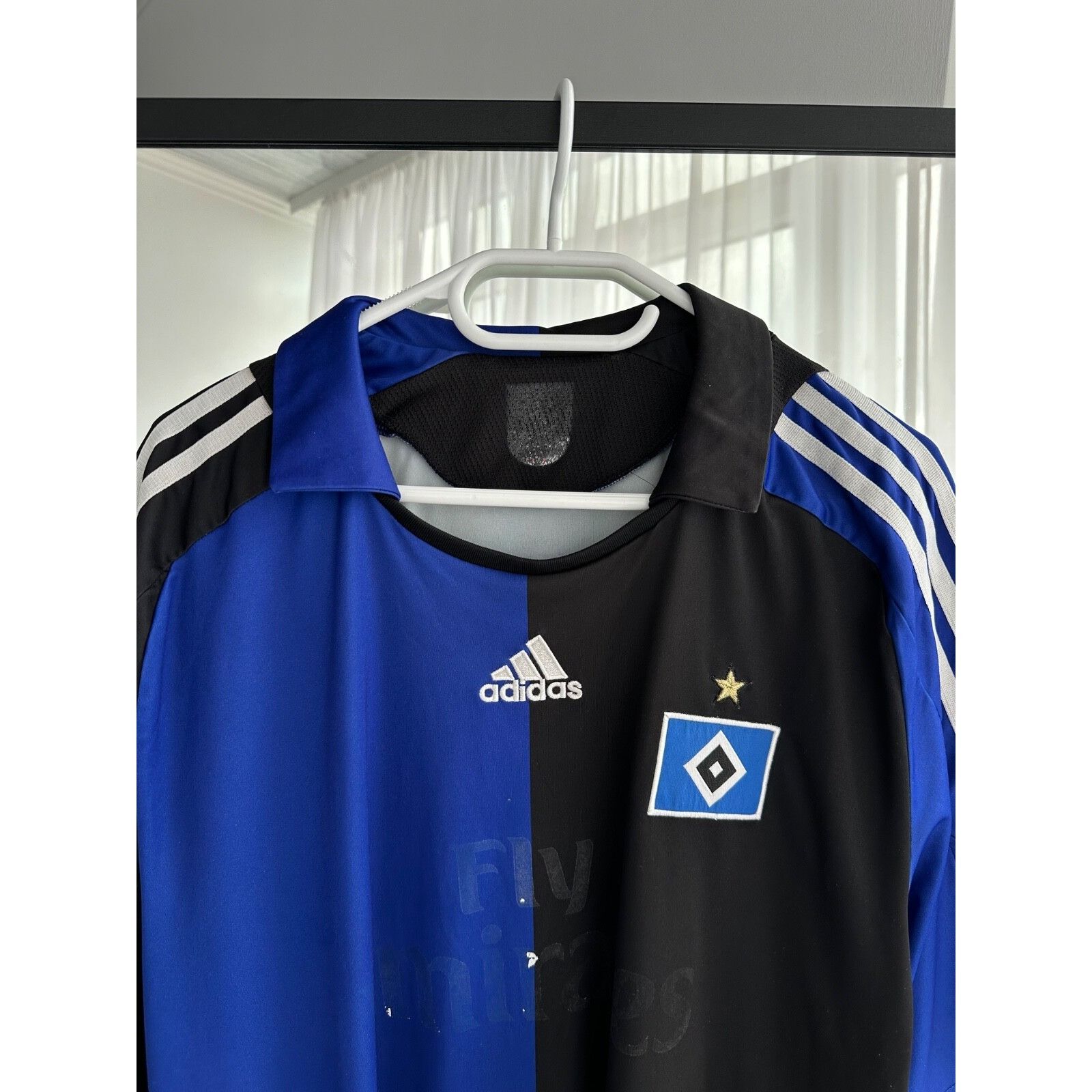 Adidas VTG Adidas Hamburg Football Club 2008/09 Jersey Size US XL / EU 56 / 4 - 5 Thumbnail