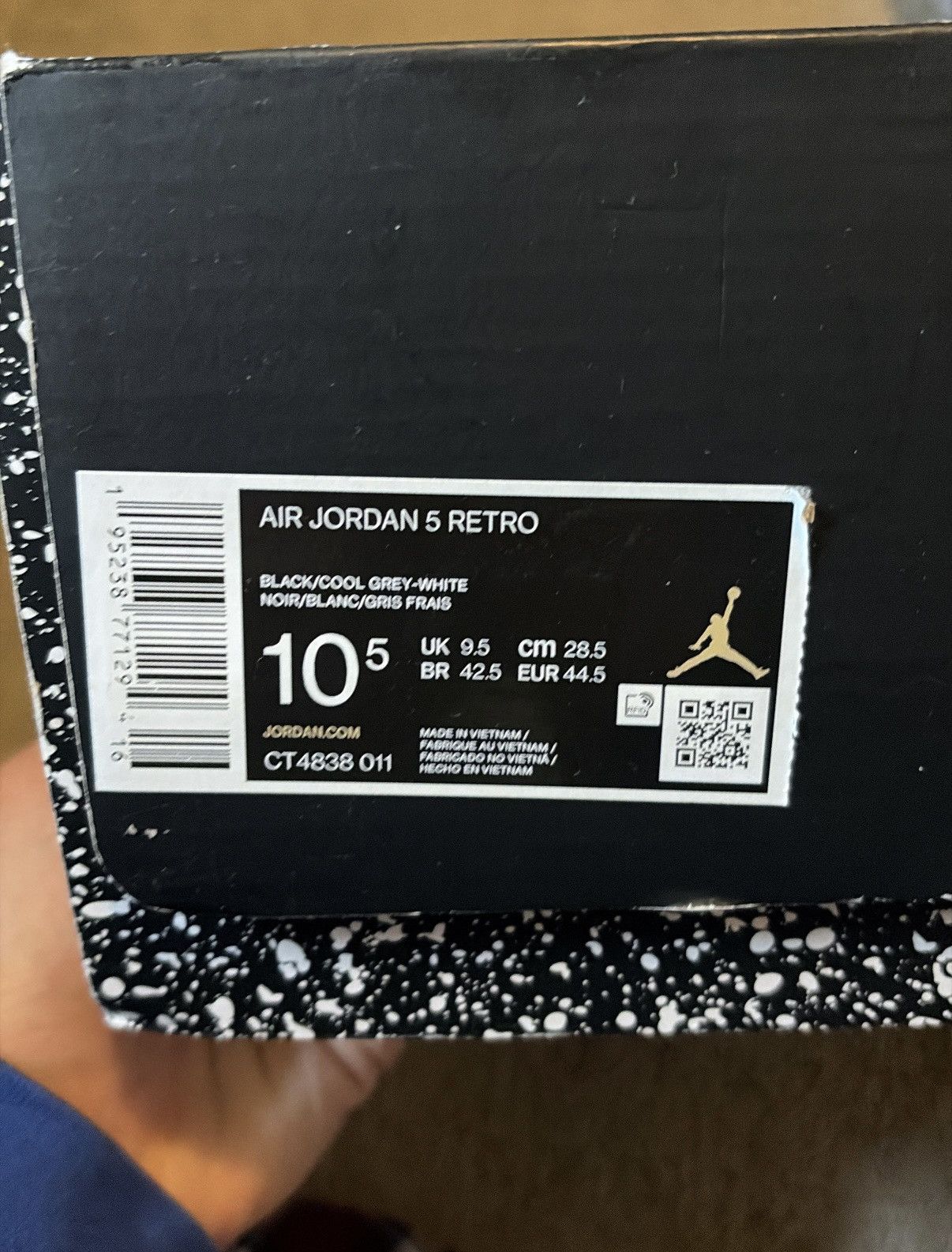 Jordan Brand jordan 5 “oreo” Size US 10.5 / EU 43-44 - 7 Thumbnail