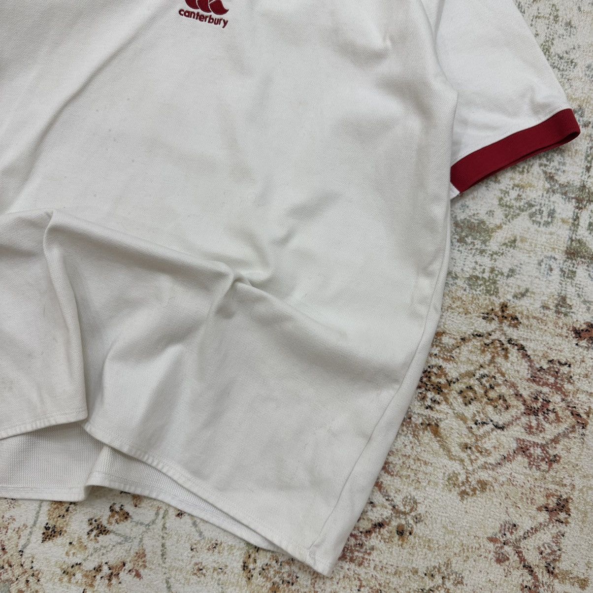 Canterbury of New Zealand Vintage Canterbury World Cup Japan 2016 Polo England Size US L / EU 52-54 / 3 - 3 Thumbnail