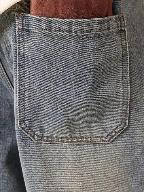 Japanese Brand Kanako x Naomi Skater Baggy Side Snap 90s Jeans Denim Size US 32 / EU 48 - 5 Thumbnail