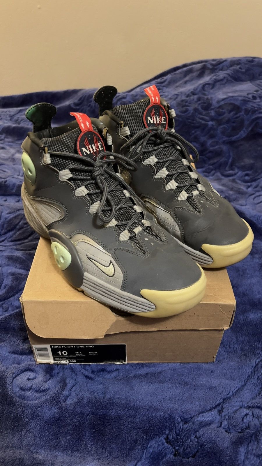 Nike Nike Flight One NRG GALAXY 🌌 Size US 10 / EU 43 - 1 Thumbnail