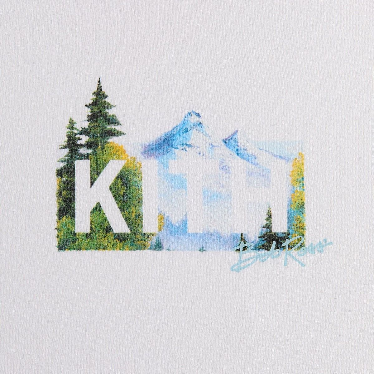 Kith Kith for Bob Ross Mountain Classic Logo Tee T-Shirt Size XL Size US XL / EU 56 / 4 - 2 Thumbnail