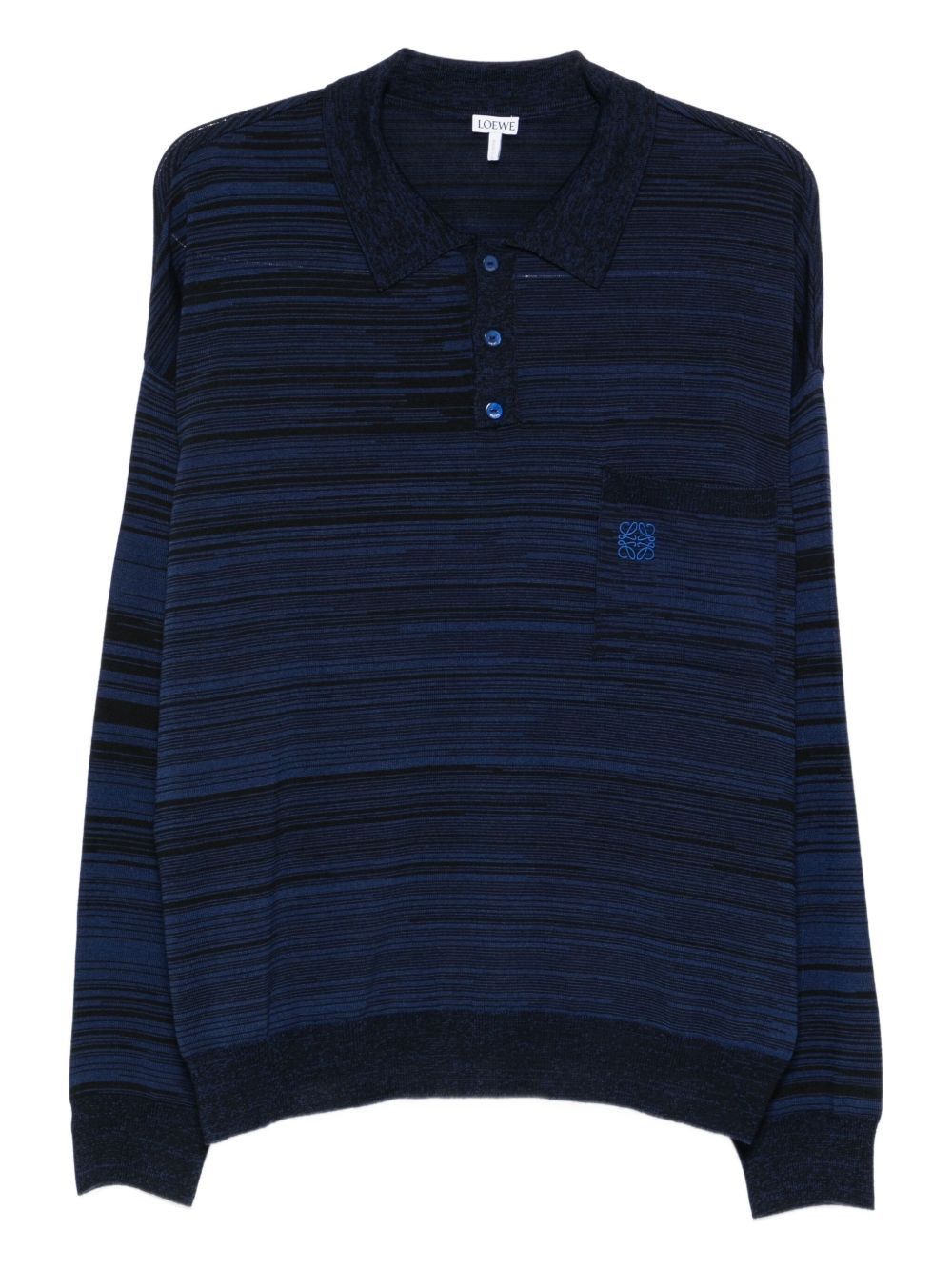 Loewe ANAGRAM WOOL POLO SHIRT Size US S / EU 44-46 / 1 - 1 Thumbnail