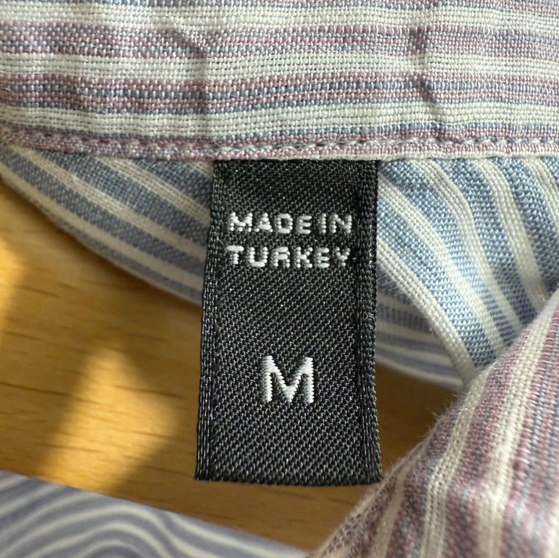Ermenegildo Zegna Ermenegildo Zegna Linen-Cotton Striped Shirt Size US M / EU 48-50 / 2 - 5 Thumbnail
