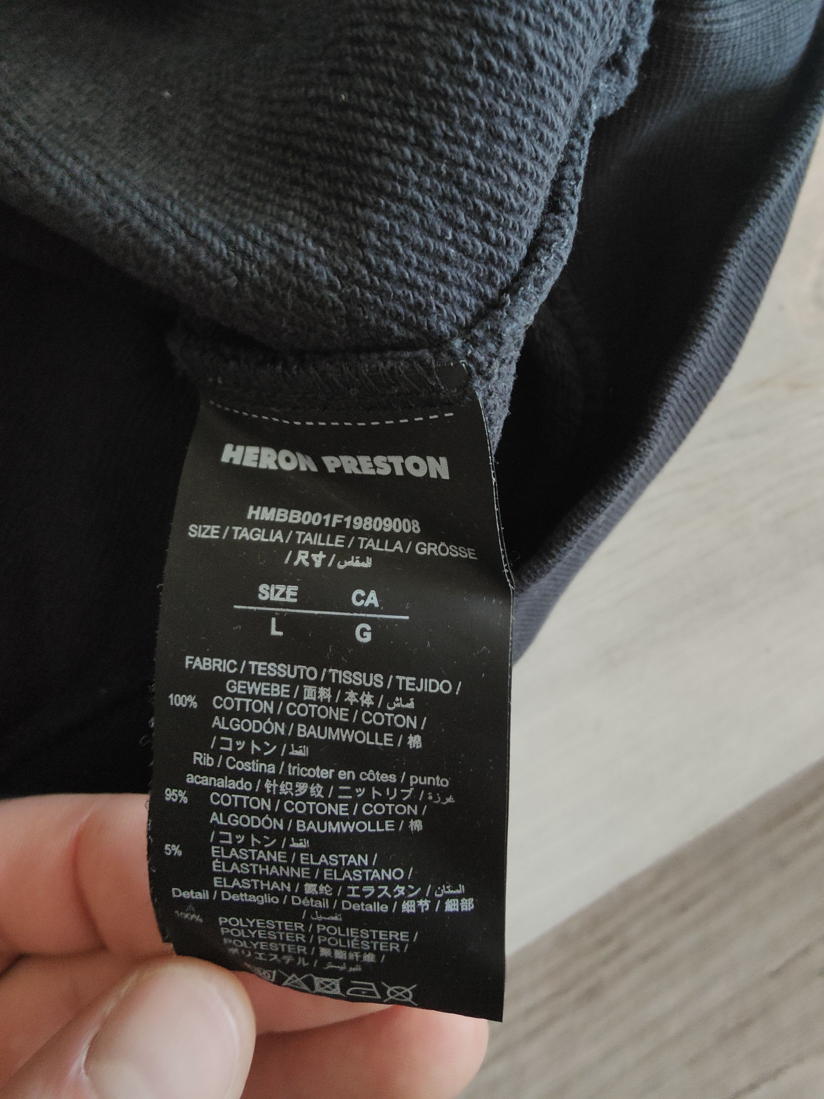 Heron Preston Heron Hoodie Size US L / EU 52-54 / 3 - 6 Thumbnail