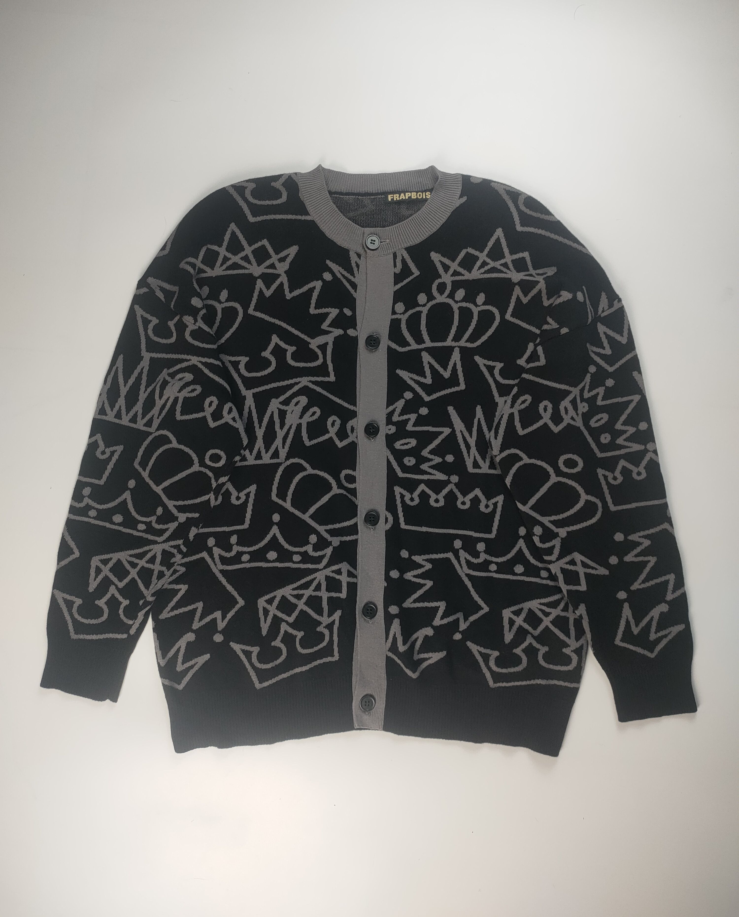 Frapbois FRAPBOIS Crown Cardigan Size US S / EU 44-46 / 1 - 1 Thumbnail