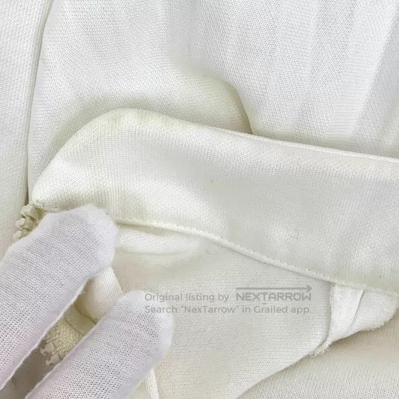 Gucci Gucci White logo letter tennis racket embroidery zipper lo Size S / US 4 / IT 40 - 8 Thumbnail