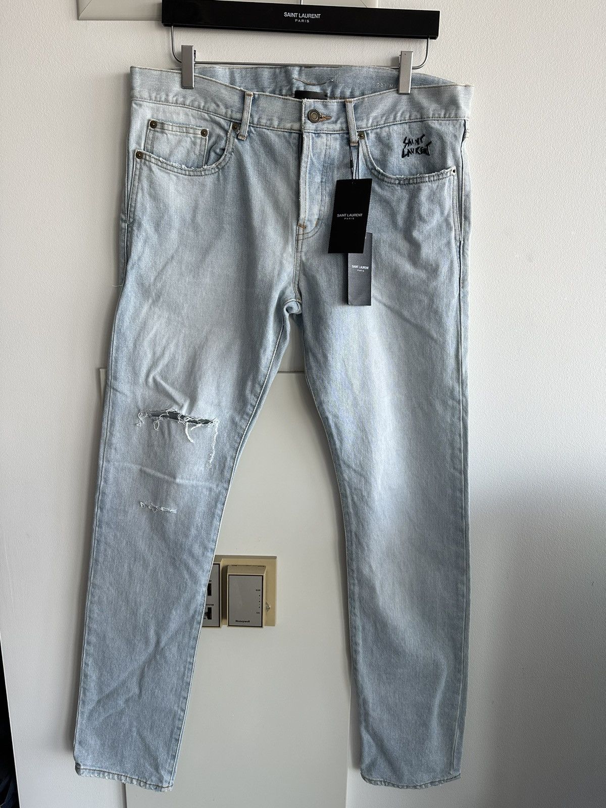 Hedi Slimane × Saint Laurent Paris × Yves Saint Laurent SLP