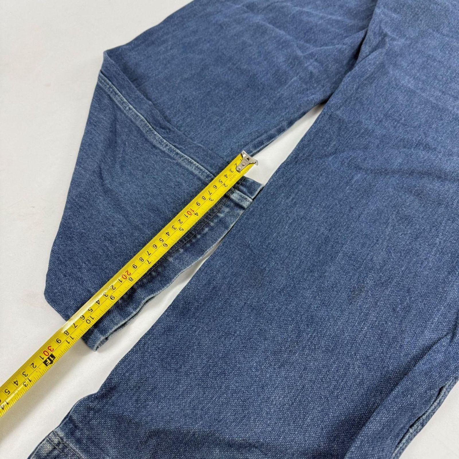 Fubu × JNCO × Vintage Vintage fubu y2k grunge baggy wide leg faded archive jeans Size US 42 / EU 58 - 4 Thumbnail