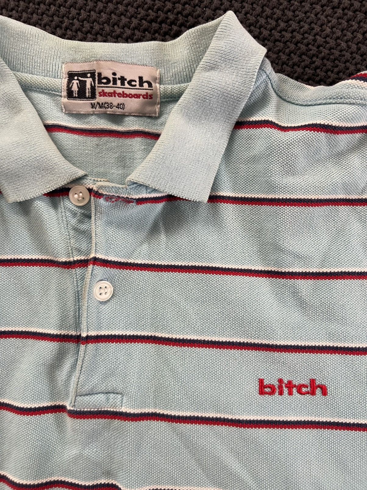 Vintage Vintage Bitch Skateboards polo Size US M / EU 48-50 / 2 - 3 Thumbnail