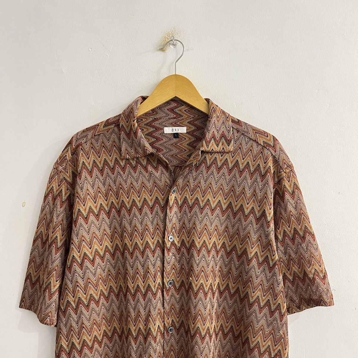 Issey Miyake Avv - Knitted Shirt Size US L / EU 52-54 / 3 - 2 Thumbnail