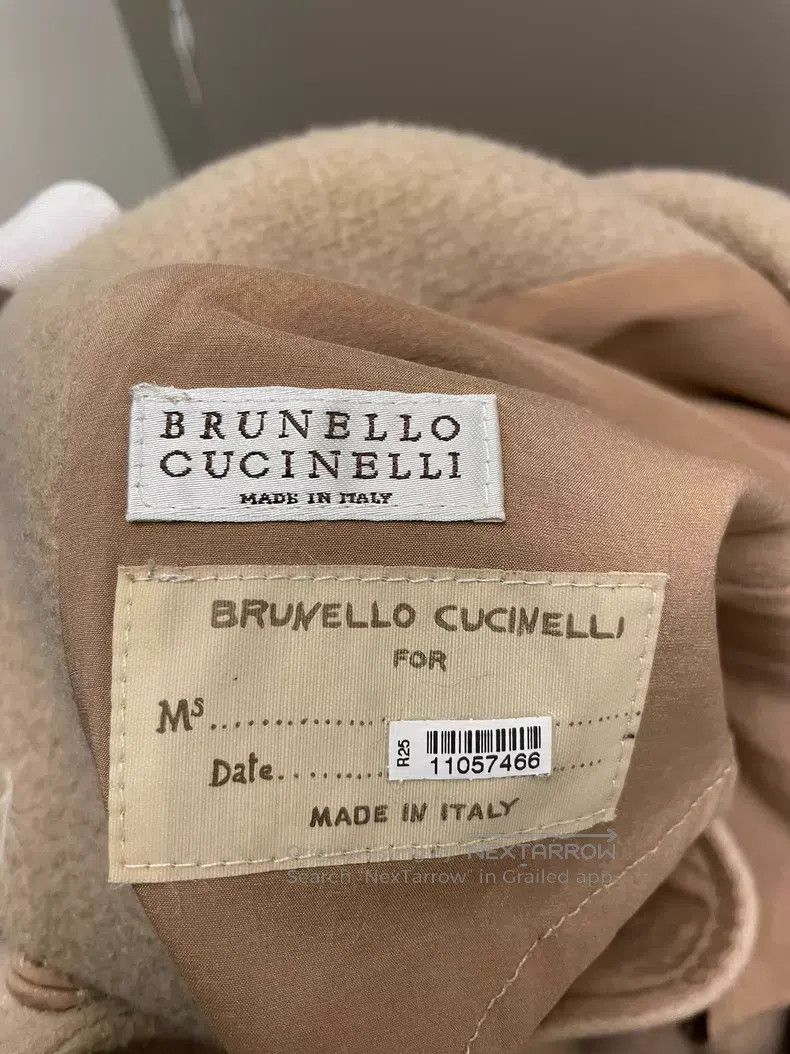 Brunello Cucinelli Brunello Cucinelli Camel long wool coat Size S / US 4 / IT 40 - 3 Thumbnail