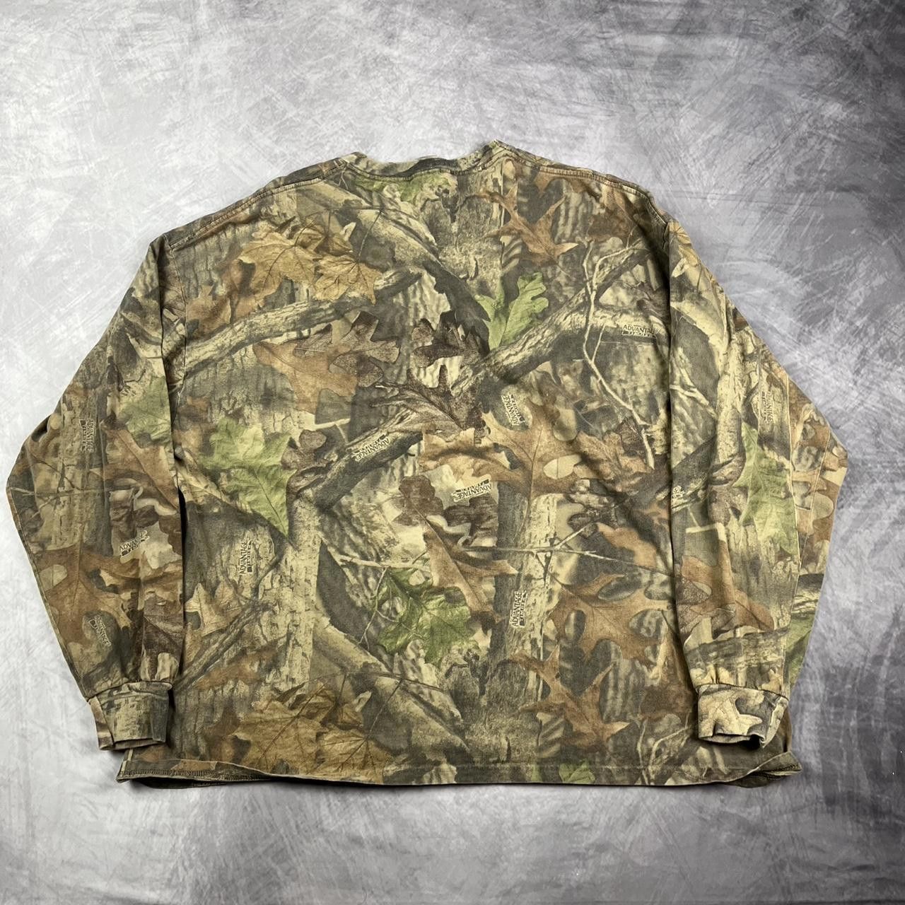 Jerzees Vintage camouflage long sleeve Size US XXL / EU 58 / 5 - 2 Thumbnail