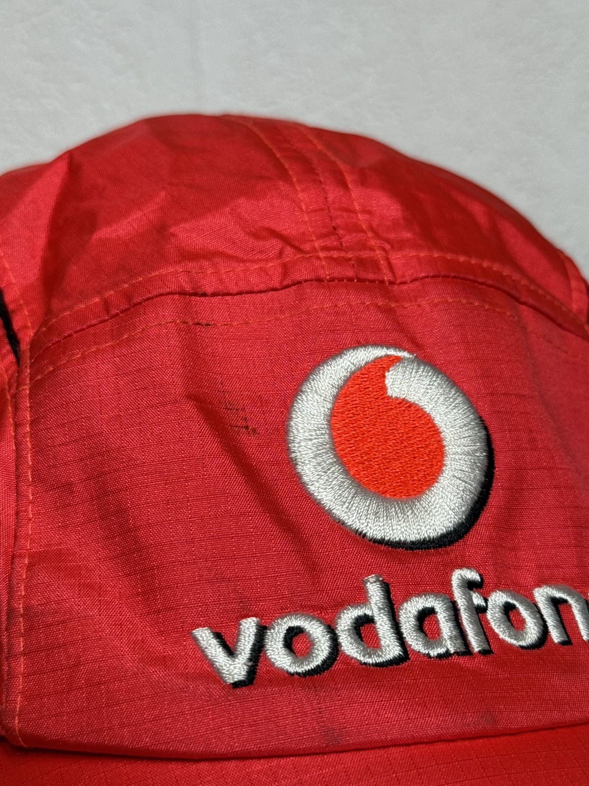 Malcolm McLaren Vodafone McLaren Mercedes Nylon Racing Cap Size ONE SIZE - 3 Thumbnail