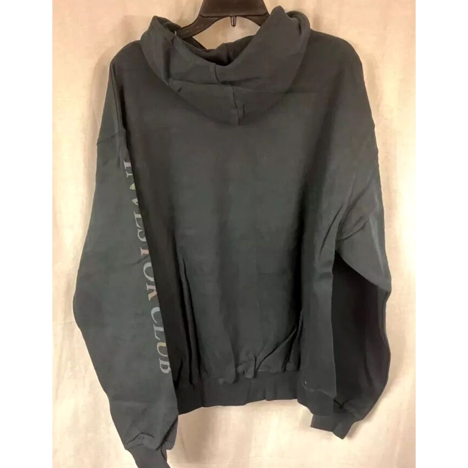 Vintage revolt Hoodie Womens 12 Black NEW Beast Investor Club Reflective Pullover Size Size XL / US 12-14 / IT 48-50 - 2 Thumbnail