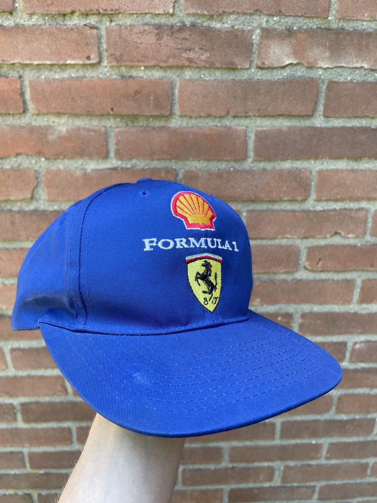 Ferrari × Formula 1 × Vintage Ferrari Formula 1 vintage cap hats 80s y2k rap racing team Size ONE SIZE - 5 Thumbnail