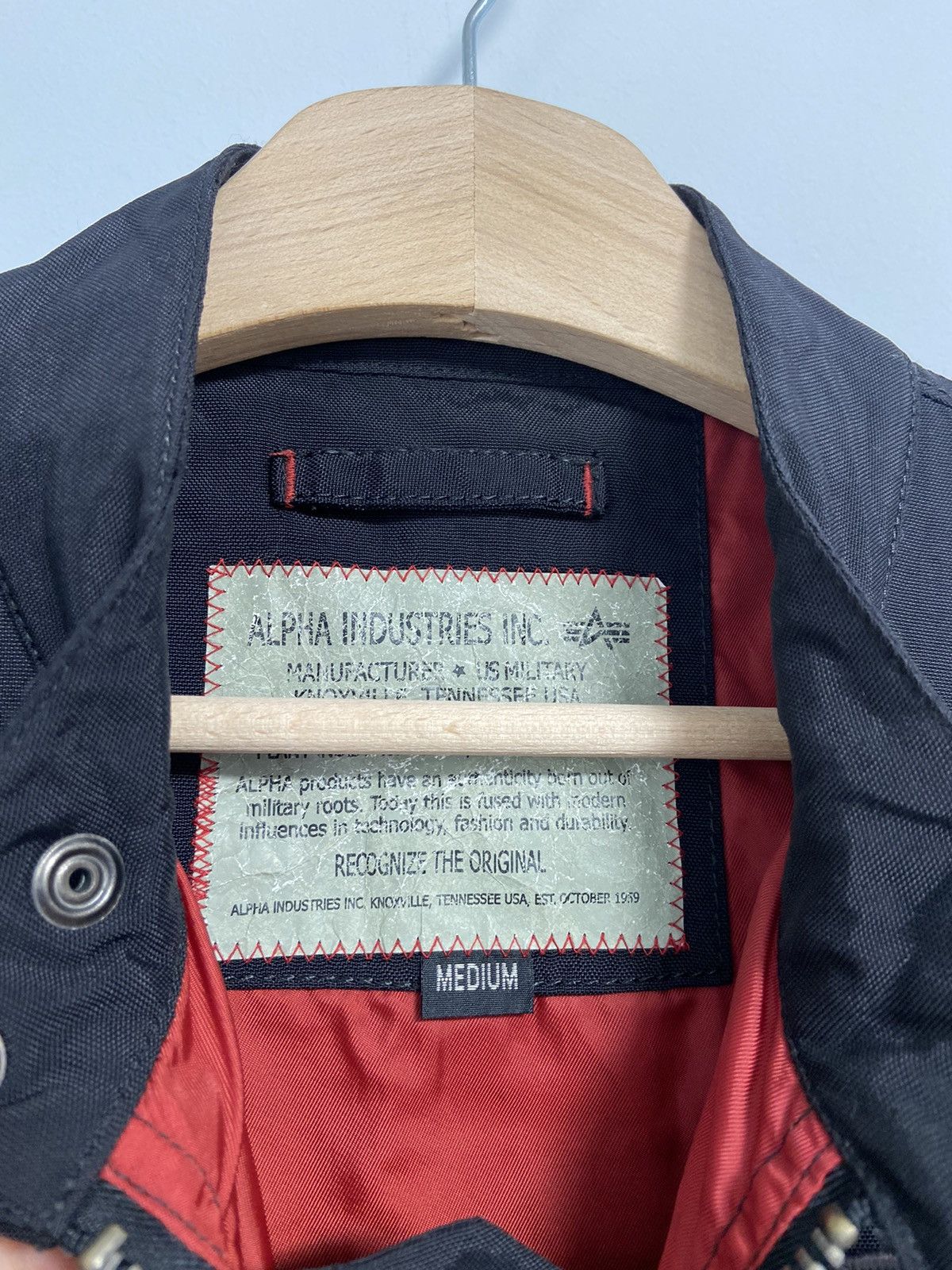 Alpha Industries Alpha industries Vintage Jacket Big Logo Size M / US 6-8 / IT 42-44 - 9 Thumbnail